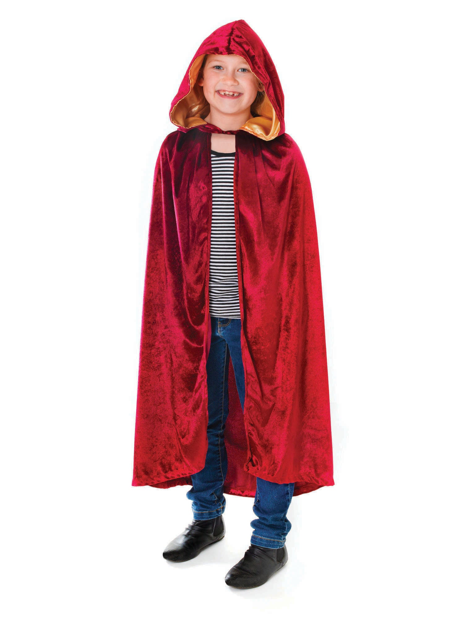 Red Cape, Red, Forum, Kids Costumes, 88cm, Front