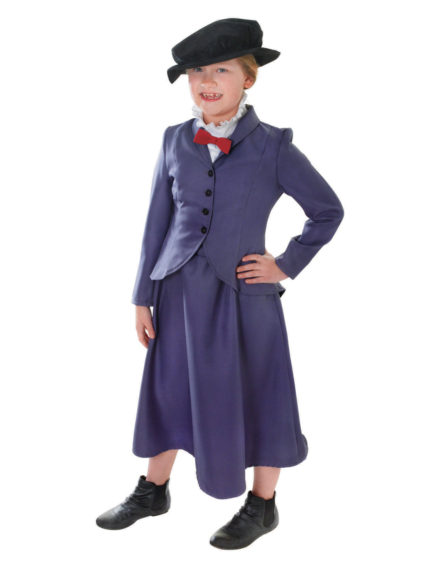 Victorian Nanny, Multi, Generic, Kids Costumes, , Front