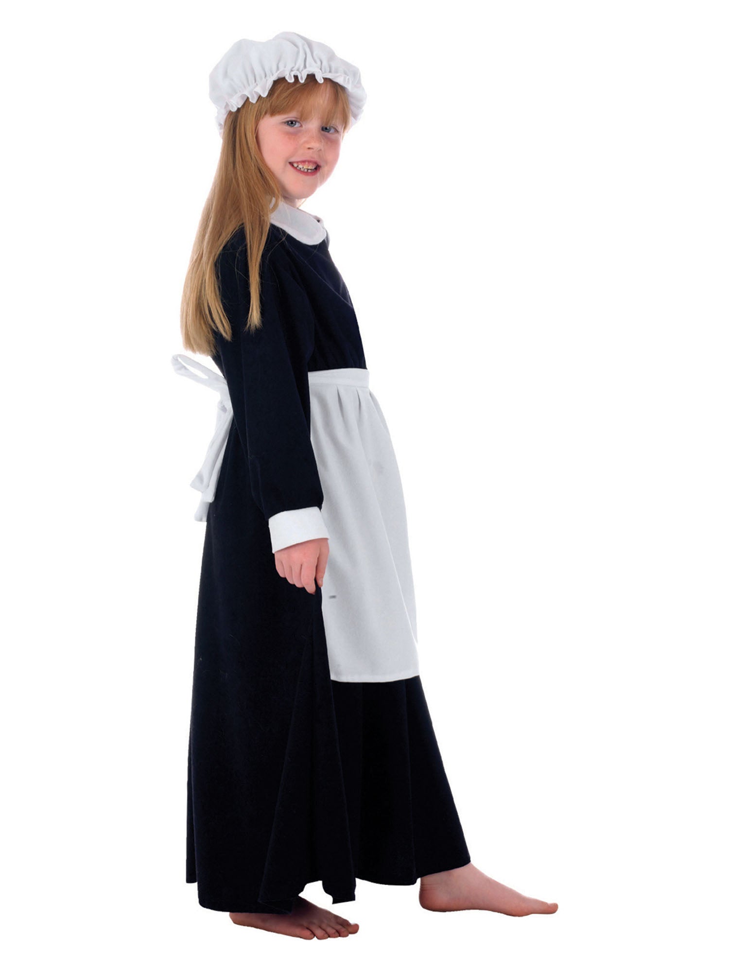 Maid, Multi, Generic, Kids Costumes, Large, Front