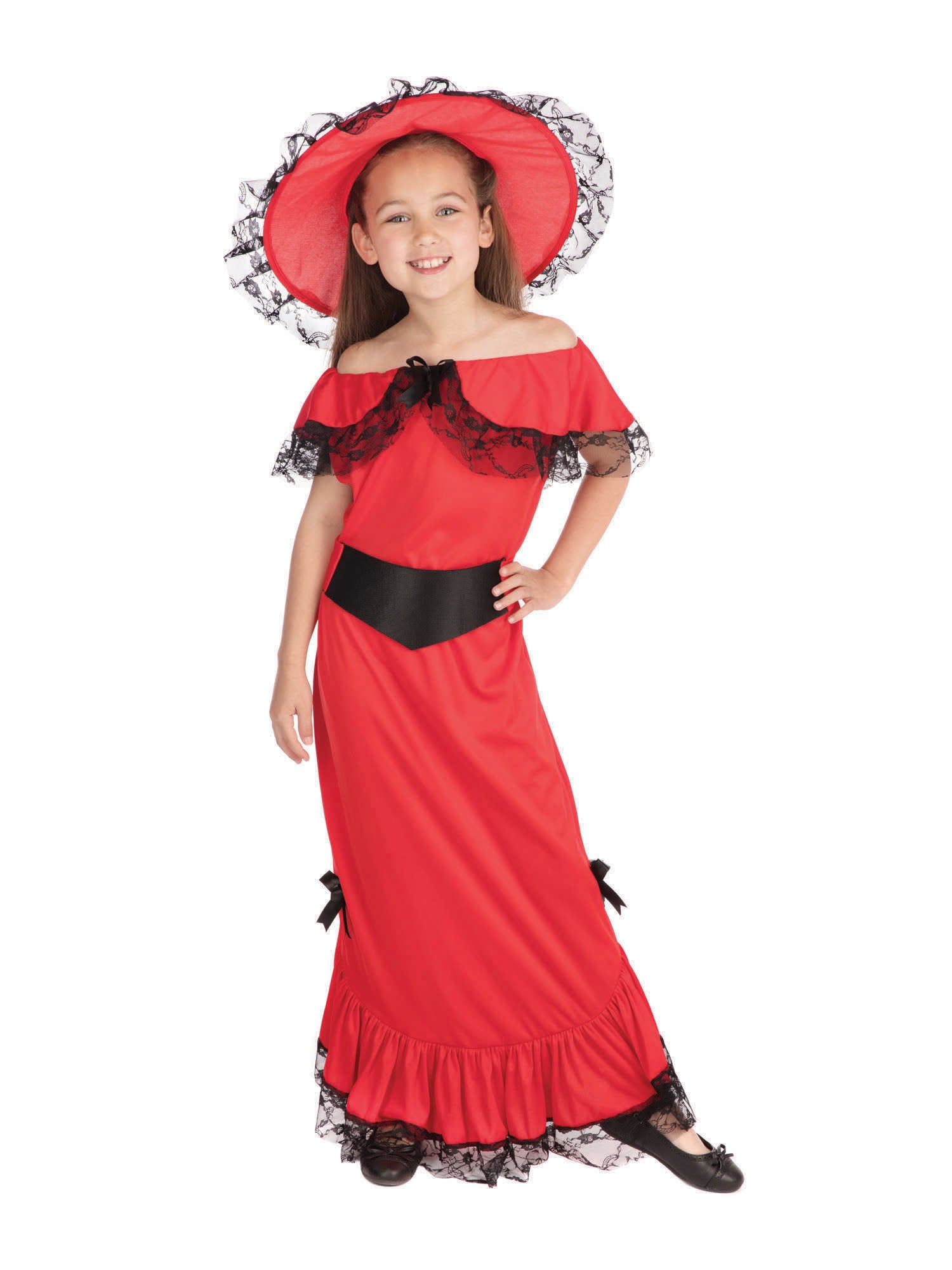 Scarlet O'Hara, Multi, Forum, Kids Costumes, Extra Large, Other