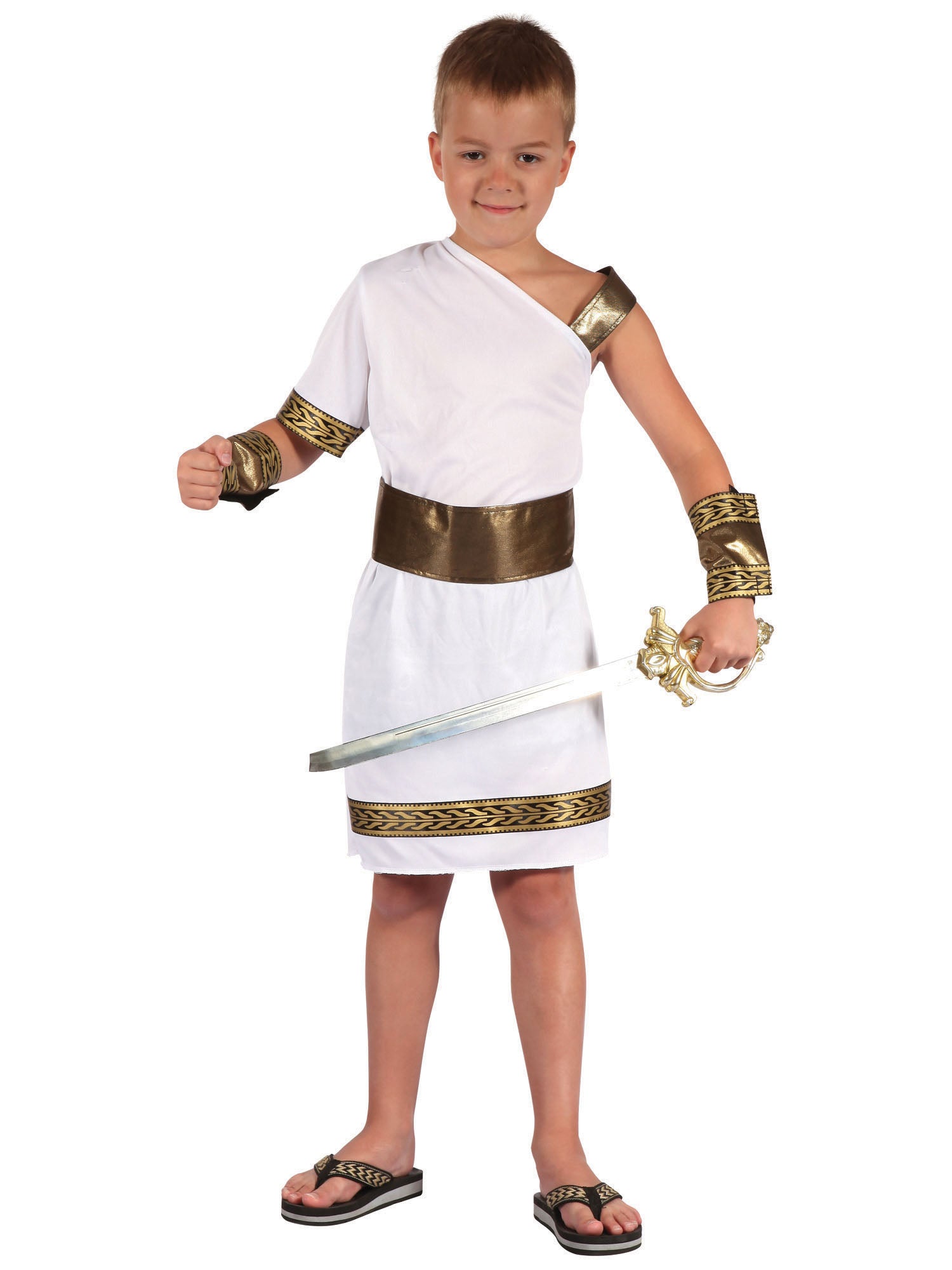 Roman, Multi, Generic, Kids Costumes, Medium, Front