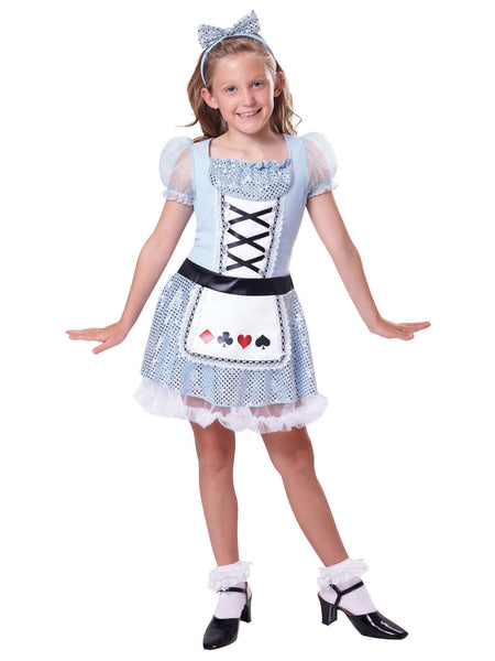 Kids Card Girl Costume