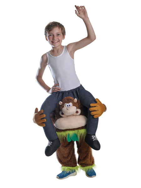 Kids Monkey Piggyback Costume