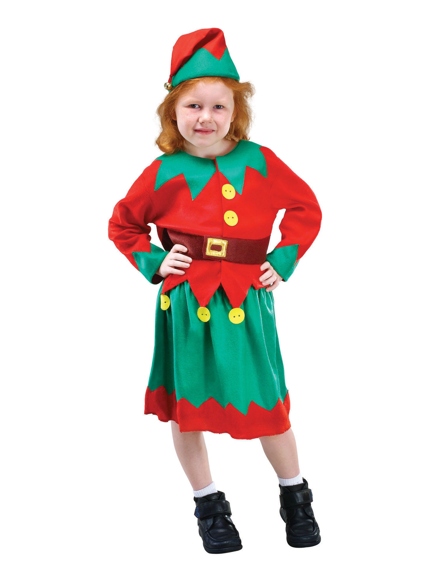 Santa, Multi, Generic, Childrens Costume, Large, Front