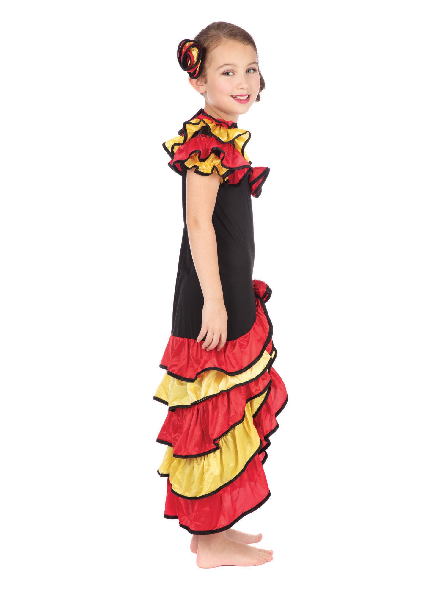 Spanish, Multi, Generic, Kids Costumes, Small, Back