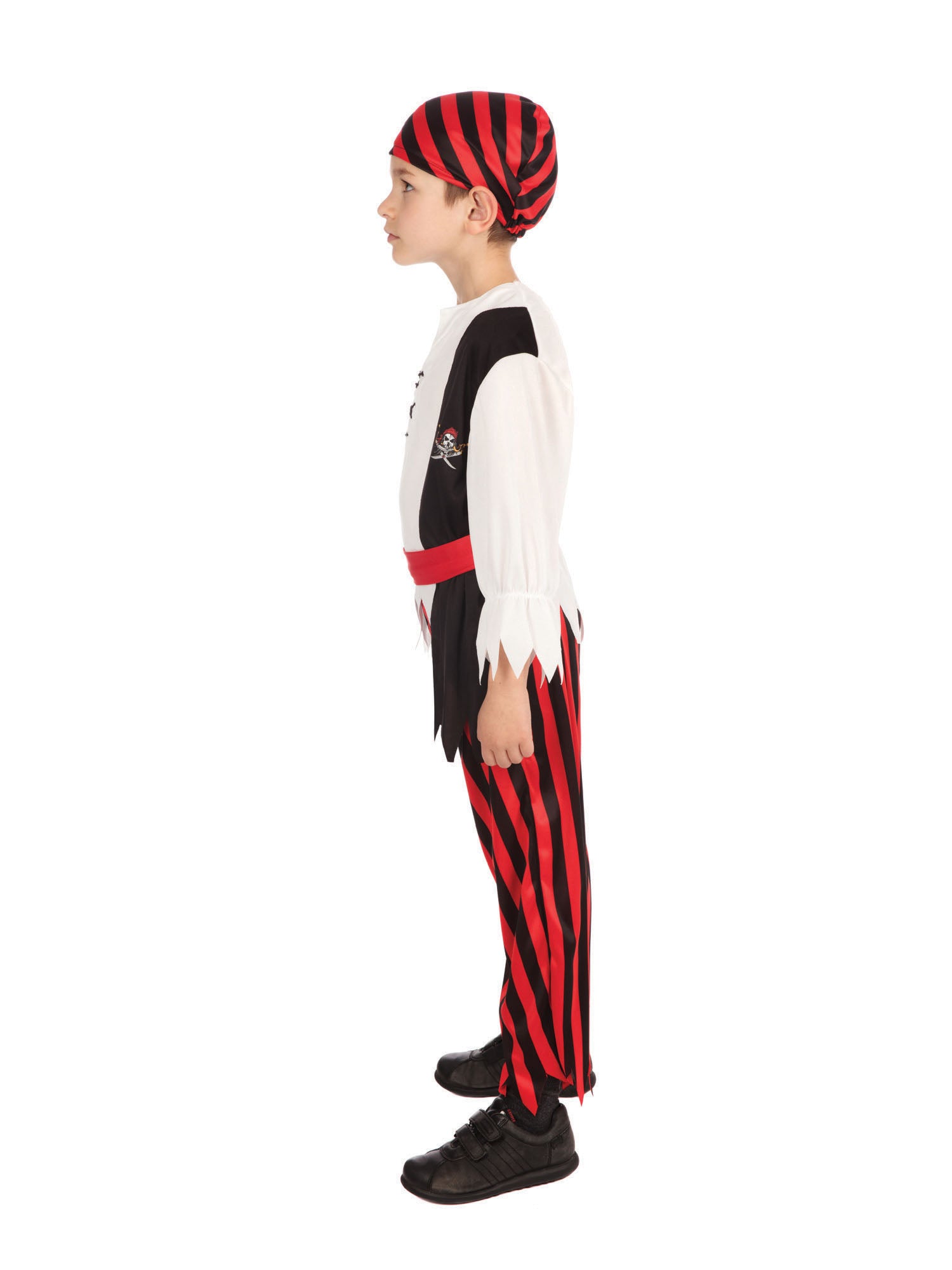 Pirate, Multi, Generic, Kids Costumes, Medium, Side