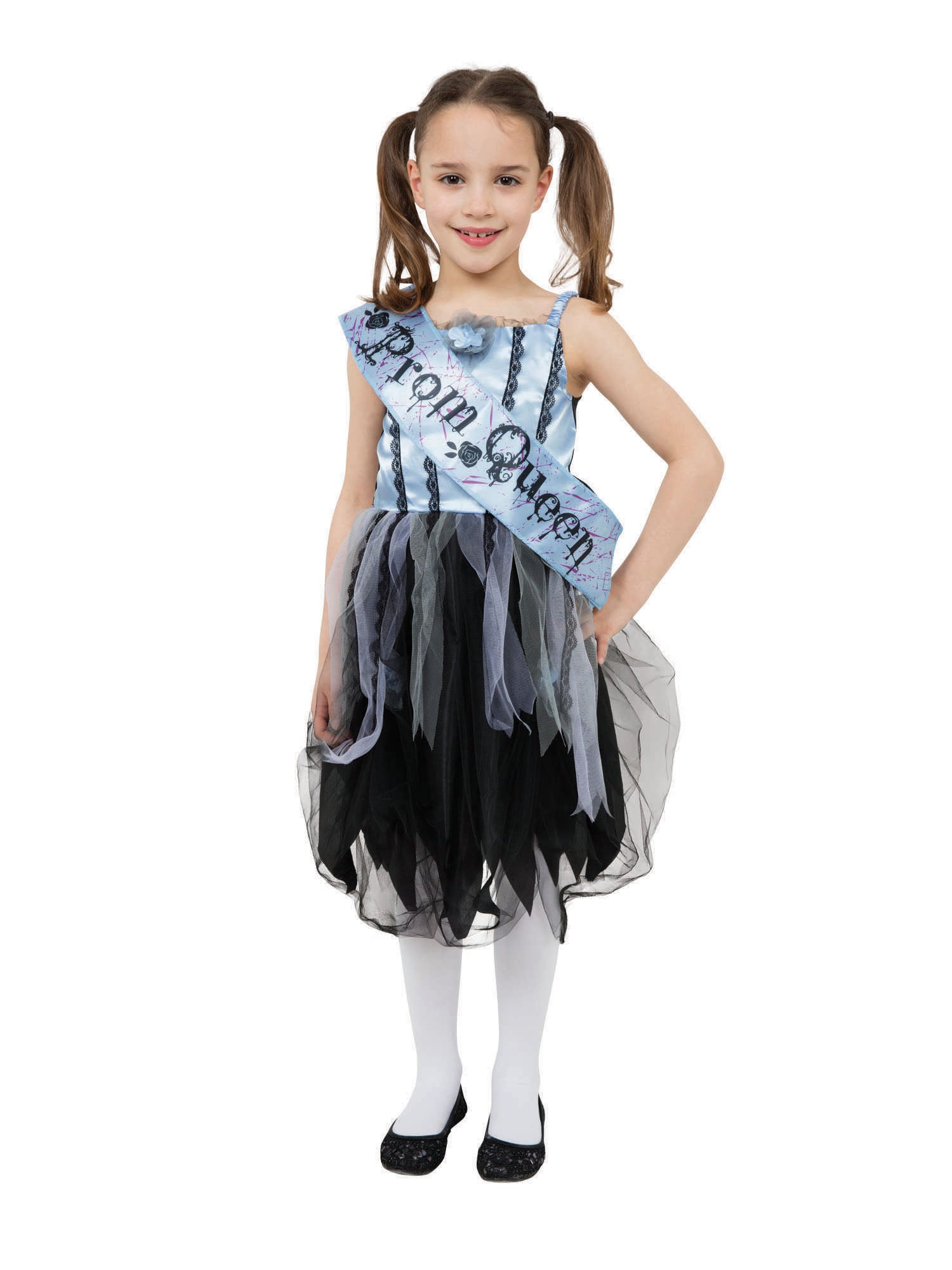 Zombie Prom Queen, Multi, Generic, Kids Costumes, Large, Front