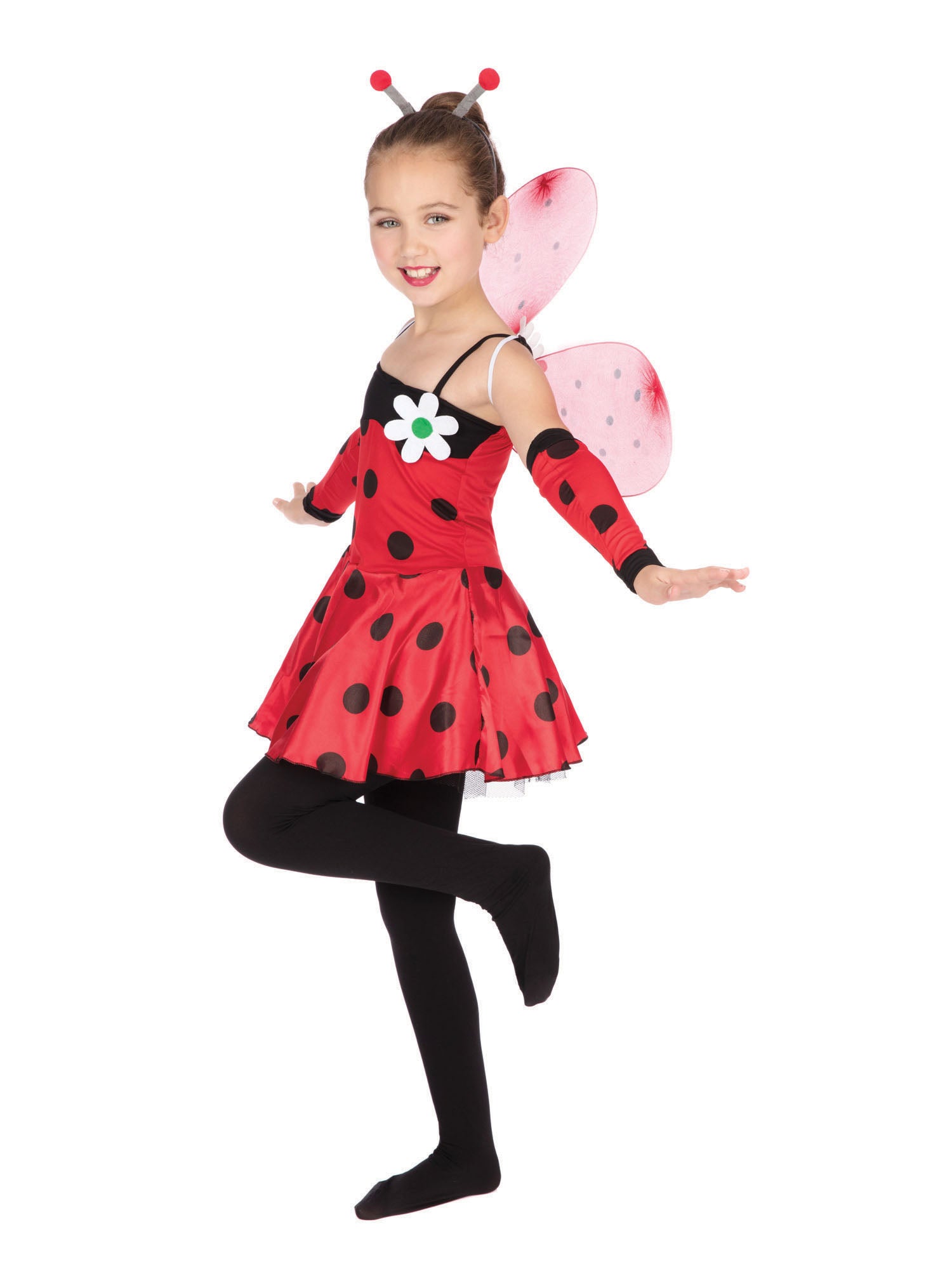 Lady Bird, Multi, Generic, Kids Costumes, Small, Back