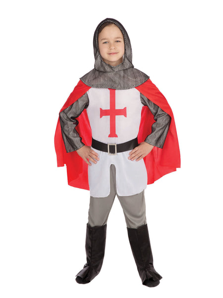 Kids Crusader Boy Costume