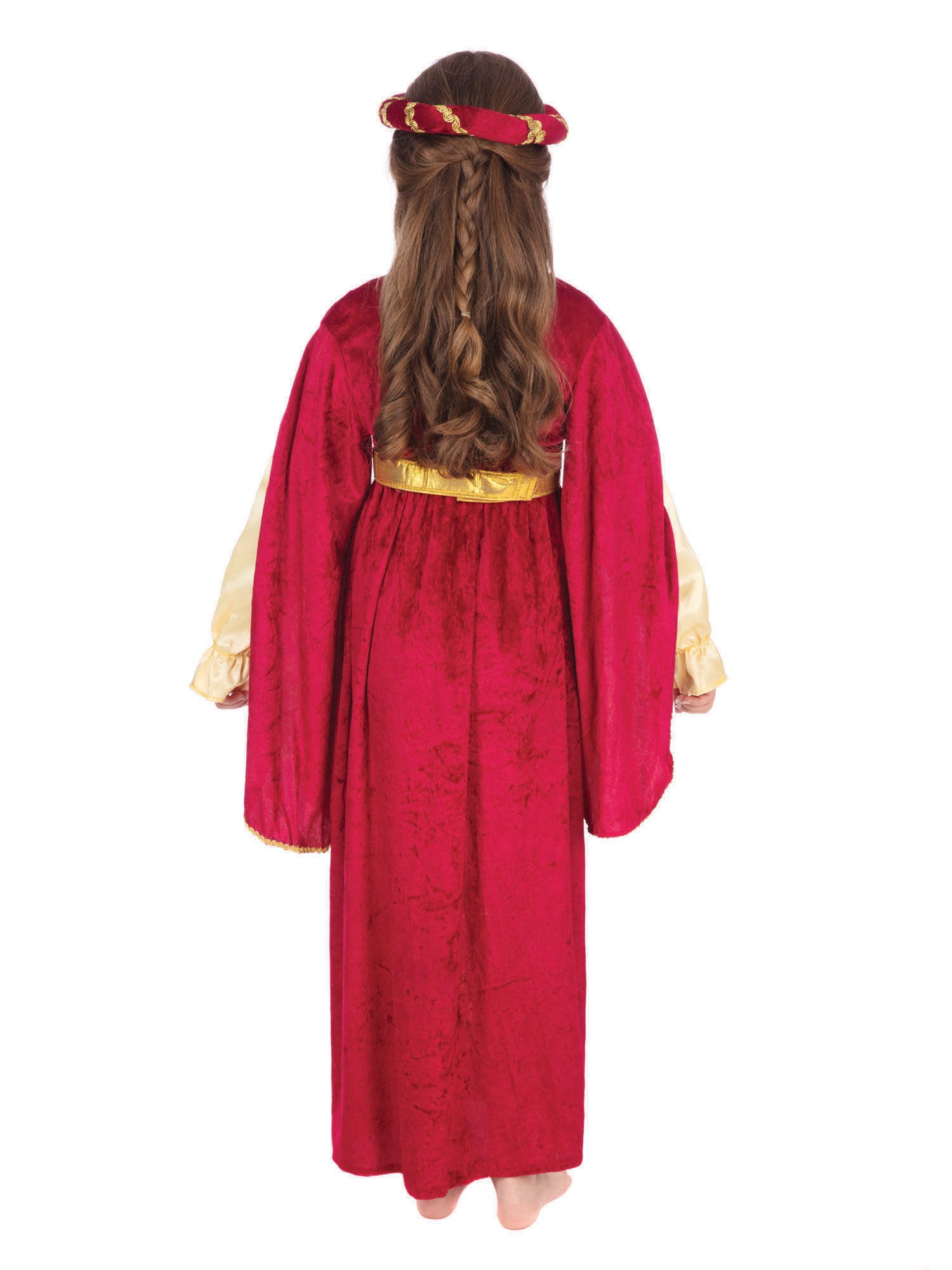 Princess, Red, Generic, Kids Costumes, Extra Large, Side