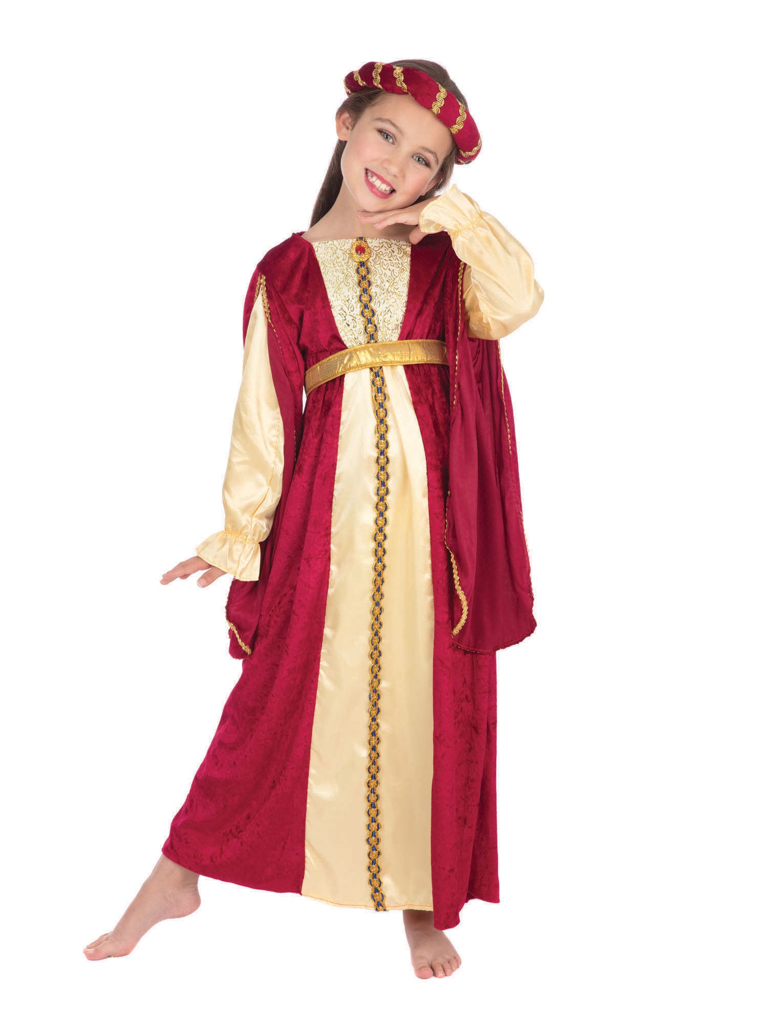 Princess, Red, Generic, Kids Costumes, Extra Large, Other