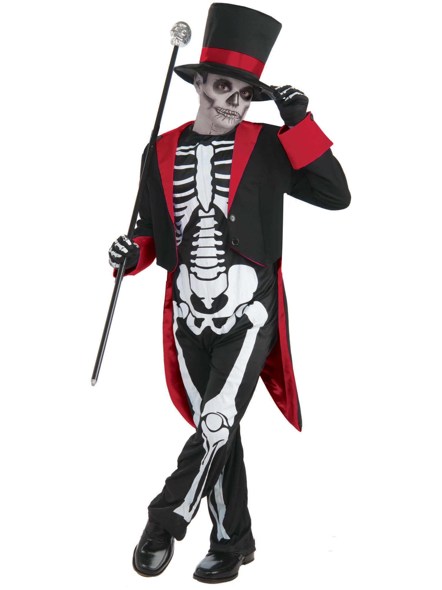 Skeleton, Multi, Forum, Kids Costumes, Large, Front