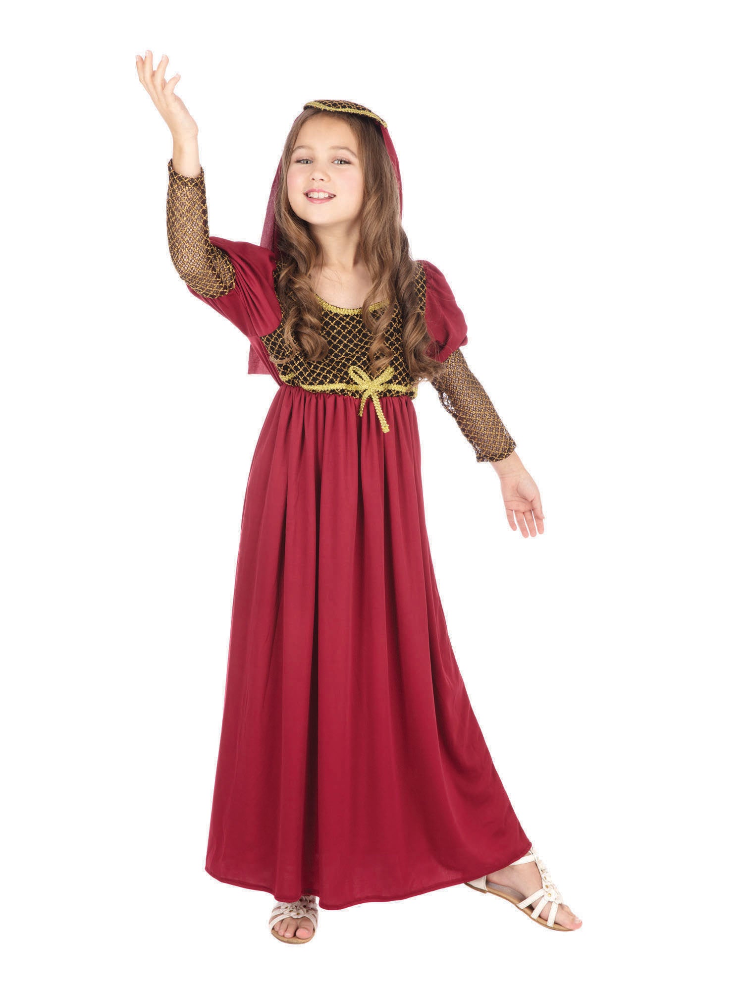 Medieval, Multi, Forum, Kids Costumes, Extra Large, Back