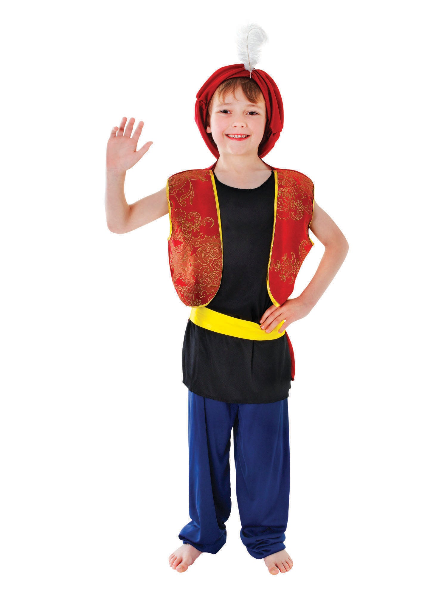 Arabian, Multi, Generic, Kids Costumes, Extra Large, Front