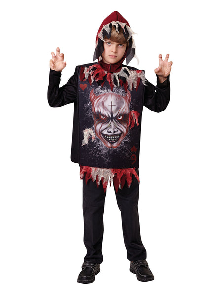 Kids Devil Tabard & Hood Costume