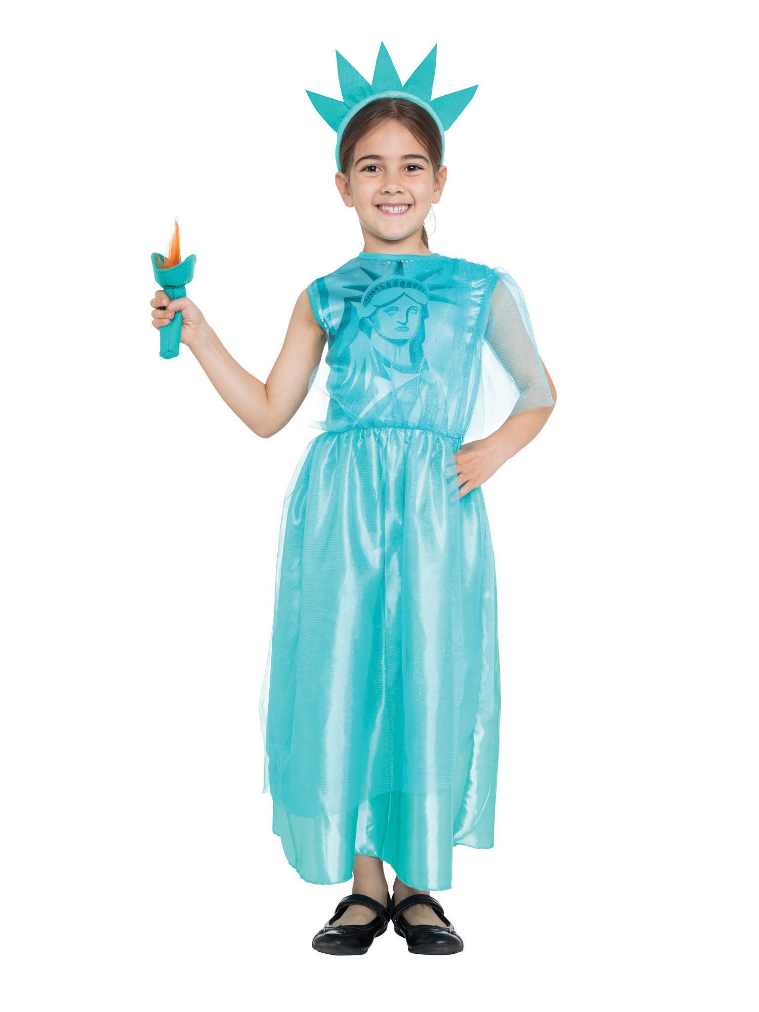 Statue Of Liberty, Multi, Generic, Kids Costumes, Small, Front