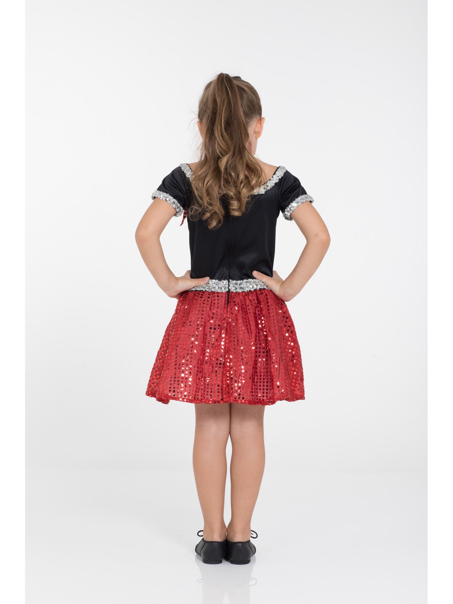 1950s, Red, Forum, Kids Costumes, Large, Side