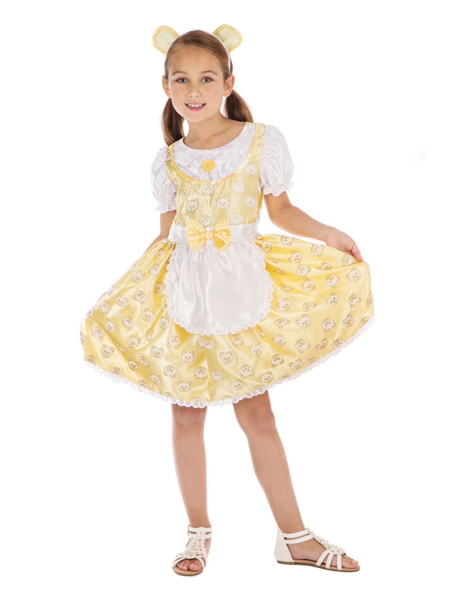 Goldilocks, Multi, Generic, Kids Costumes, Medium, Back