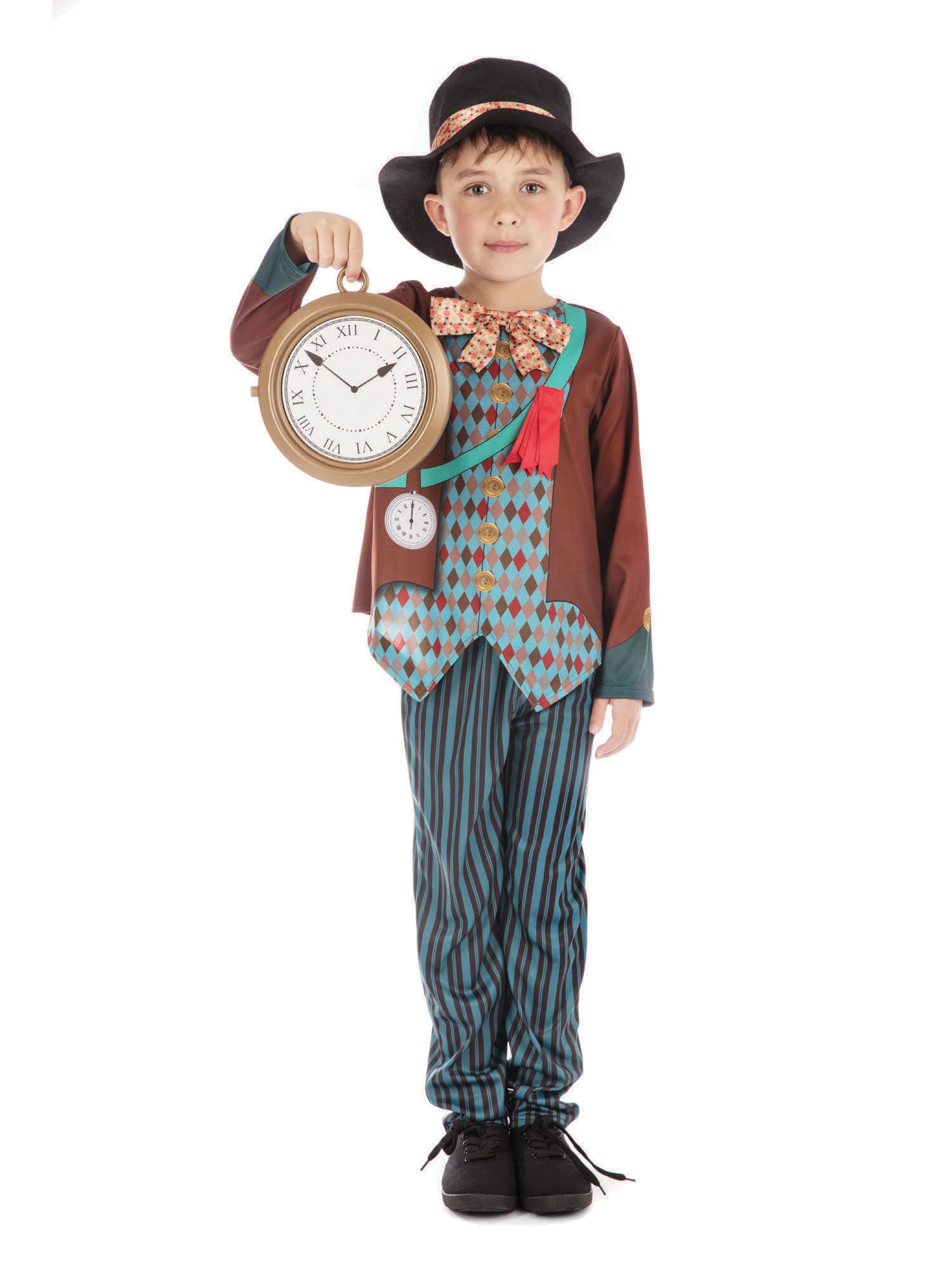 Mad Hatter, Multi, Generic, Kids Costumes, , Side