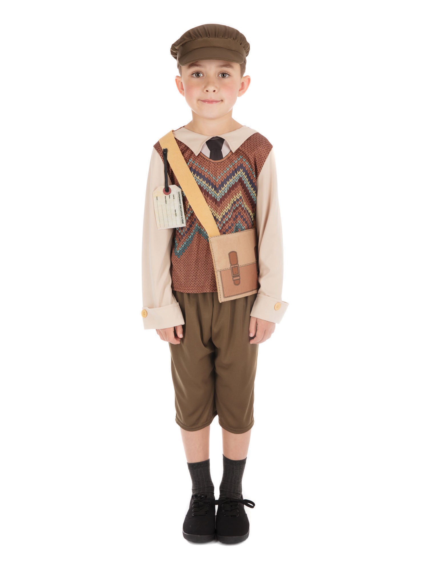 Schoolboy, Multi, Generic, Kids Costumes, , Front