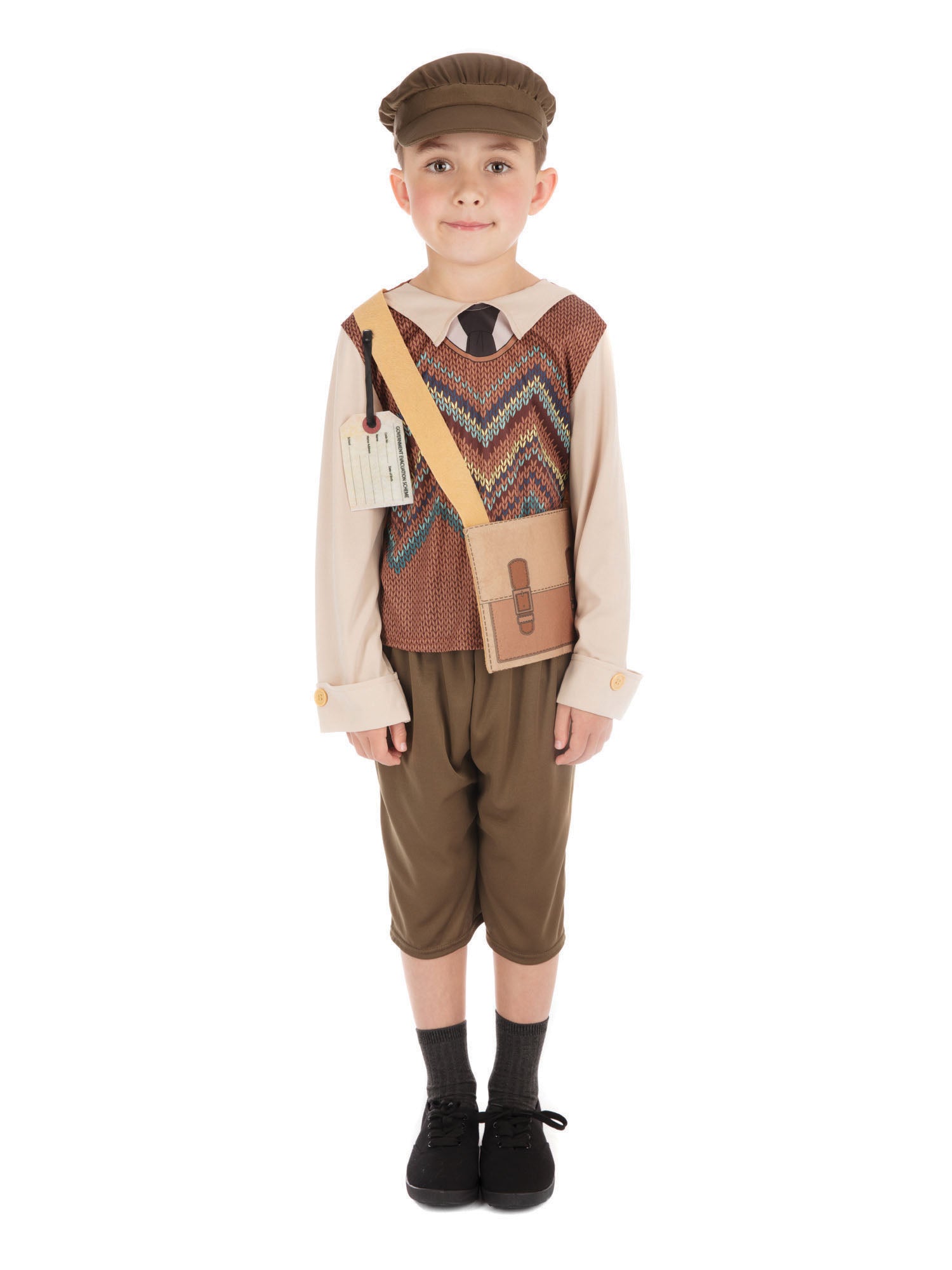 Schoolboy, Multi, Forum, Kids Costumes, , Front