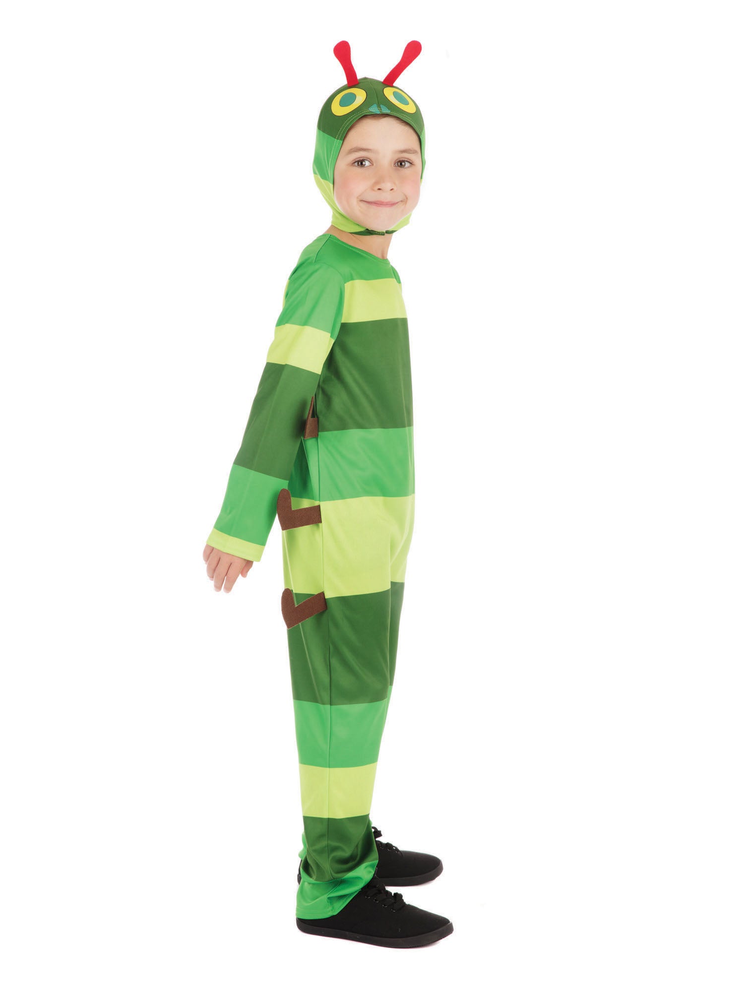 Caterpillar, Multi, Generic, Kids Costumes, Large, Side