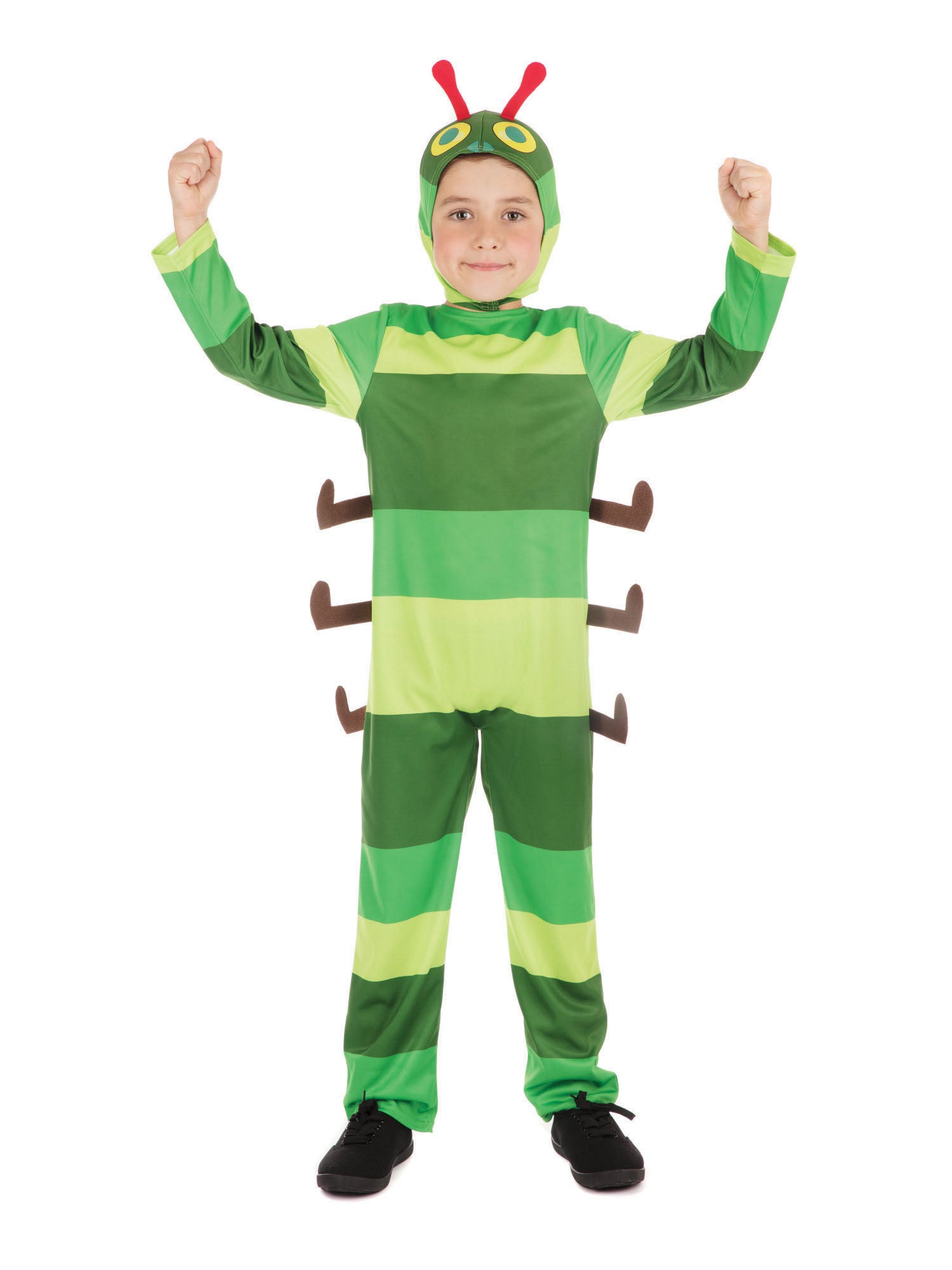 Caterpillar, Multi, Generic, Kids Costumes, Large, Front