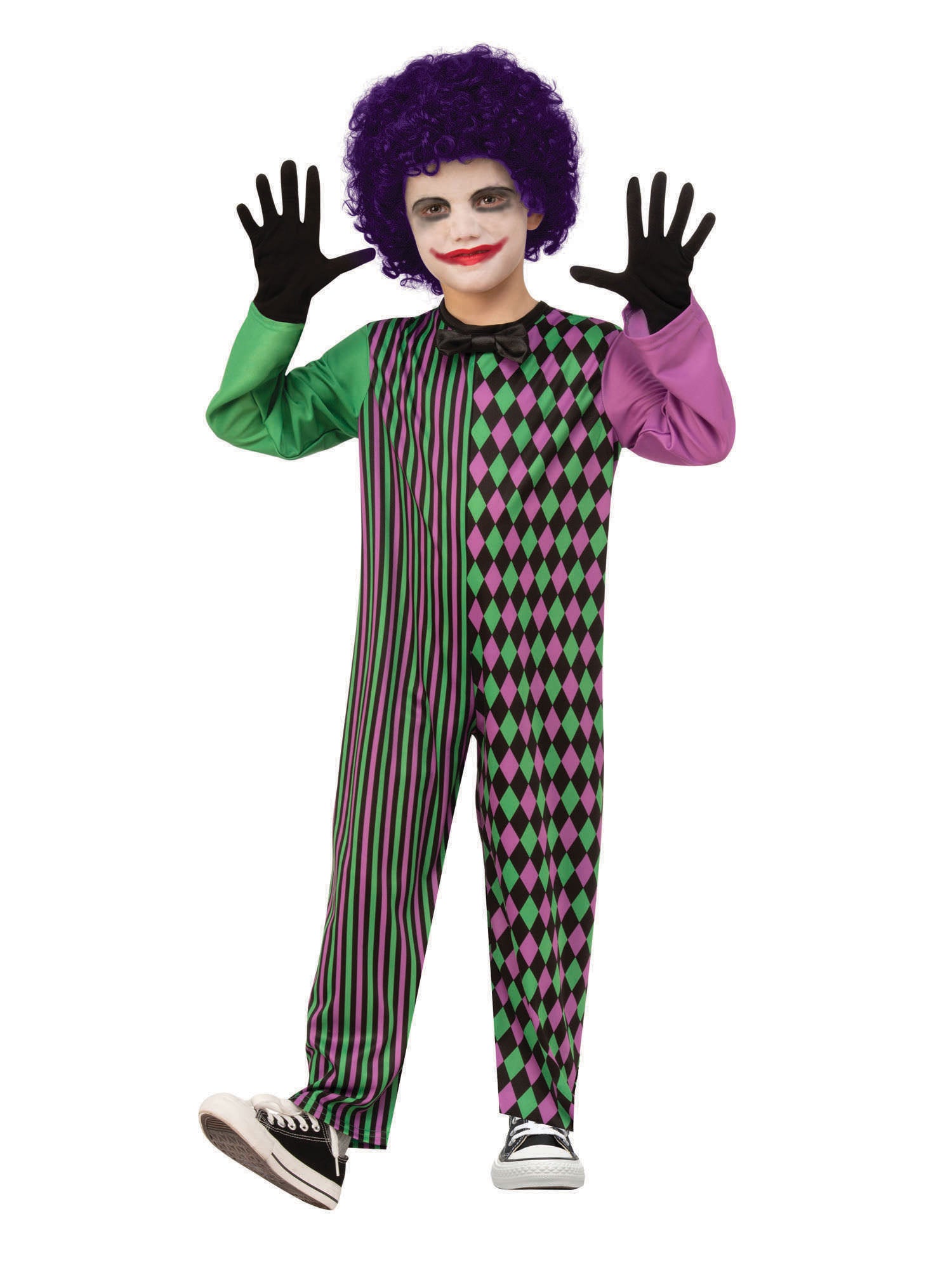 Clown, Multi, Generic, Kids Costumes, Extra Large, Front