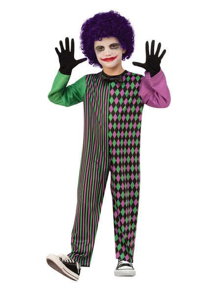 Kids Clown Boy Costume