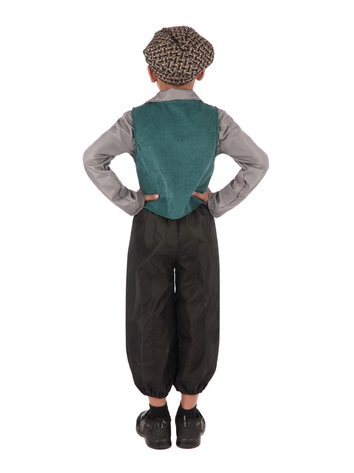 Victorian, Multi, Forum, Kids Costumes, Extra Large, Back