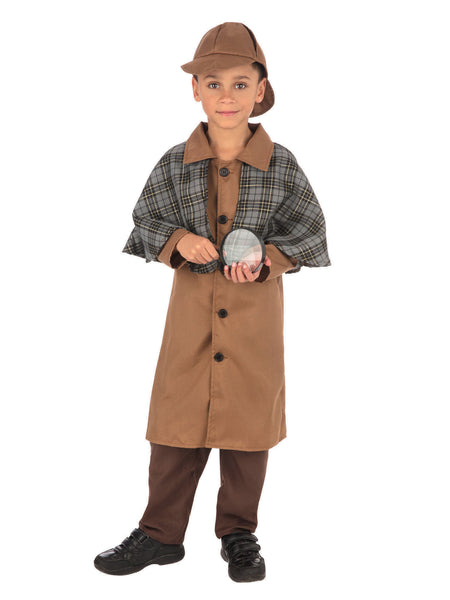 Kids Detective Boy Costume