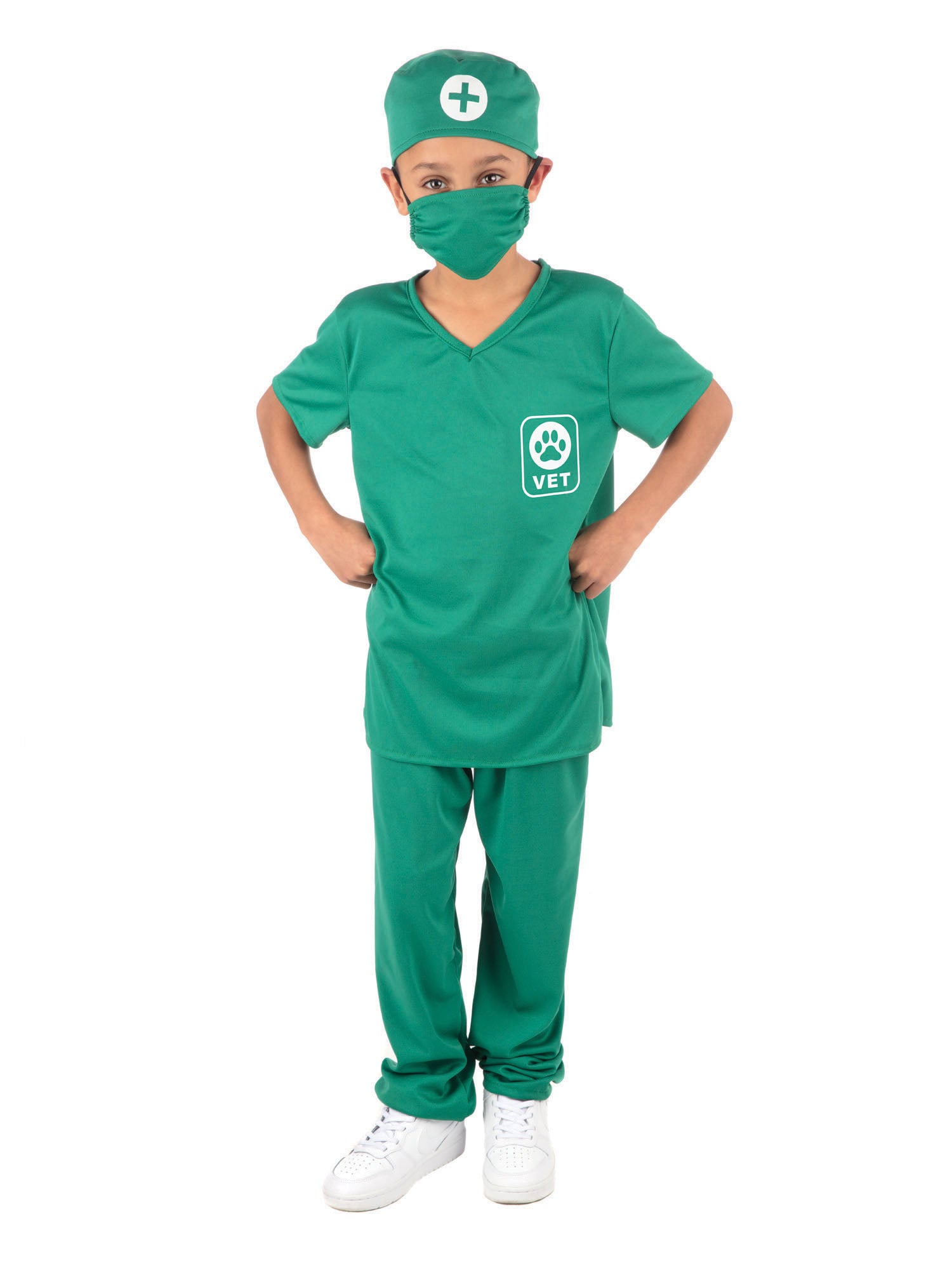 Doctor, Multi, Generic, Kids Costumes, Extra Large, Back