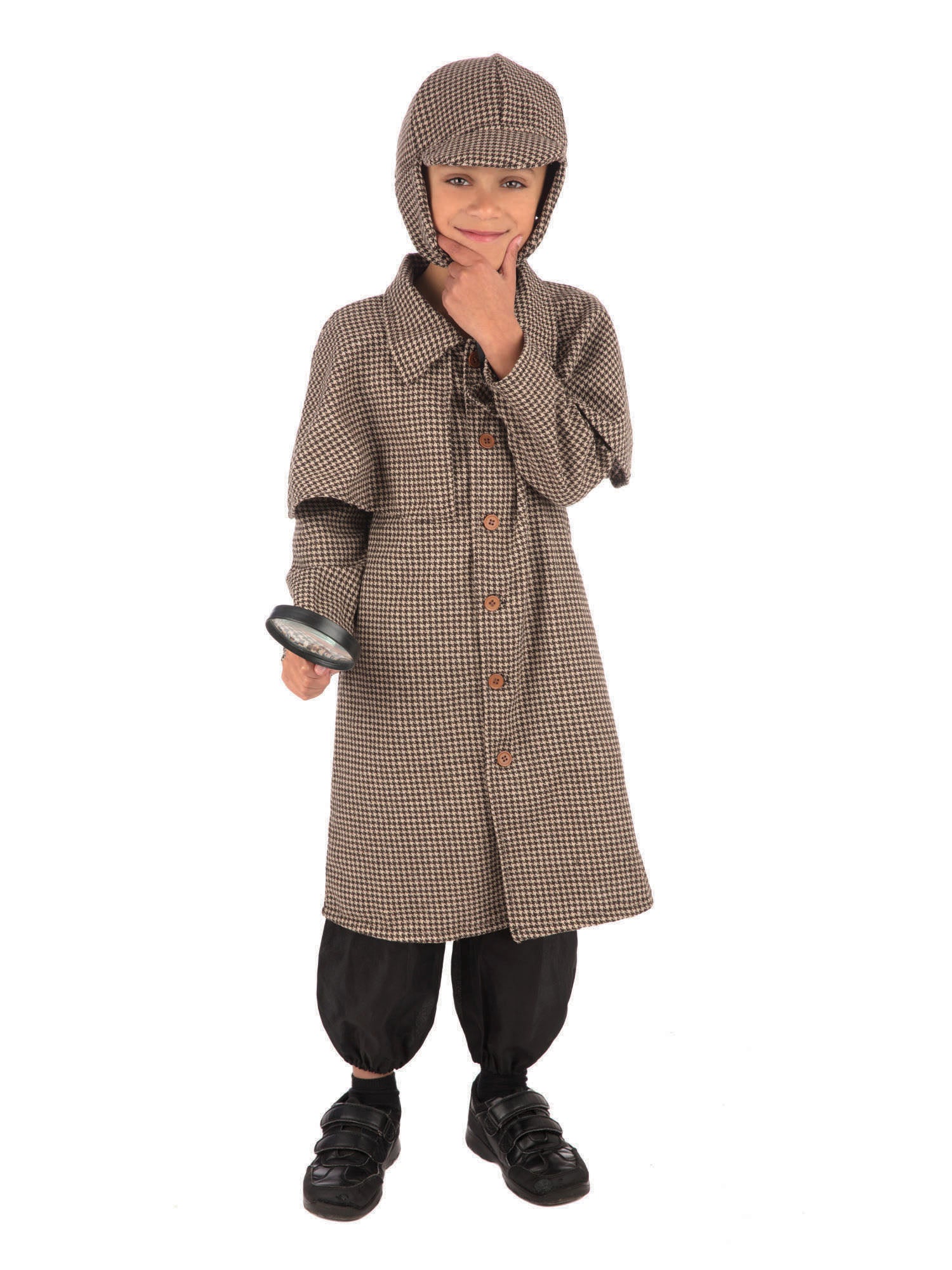 Sherlock Holmes, Multi, Generic, Kids Costumes, Medium, Front