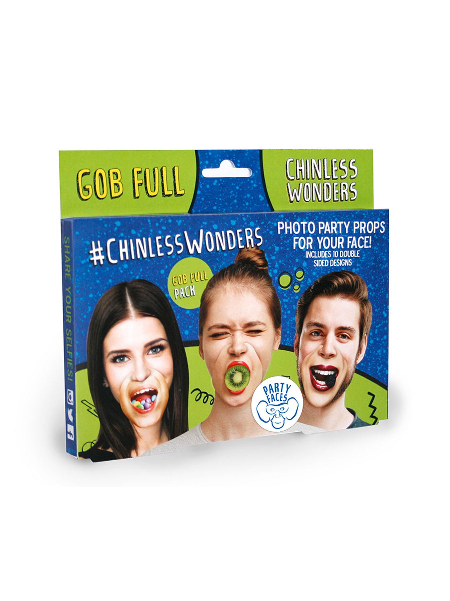 Gob Full, Multi, Forum, Masks, One Size, Back