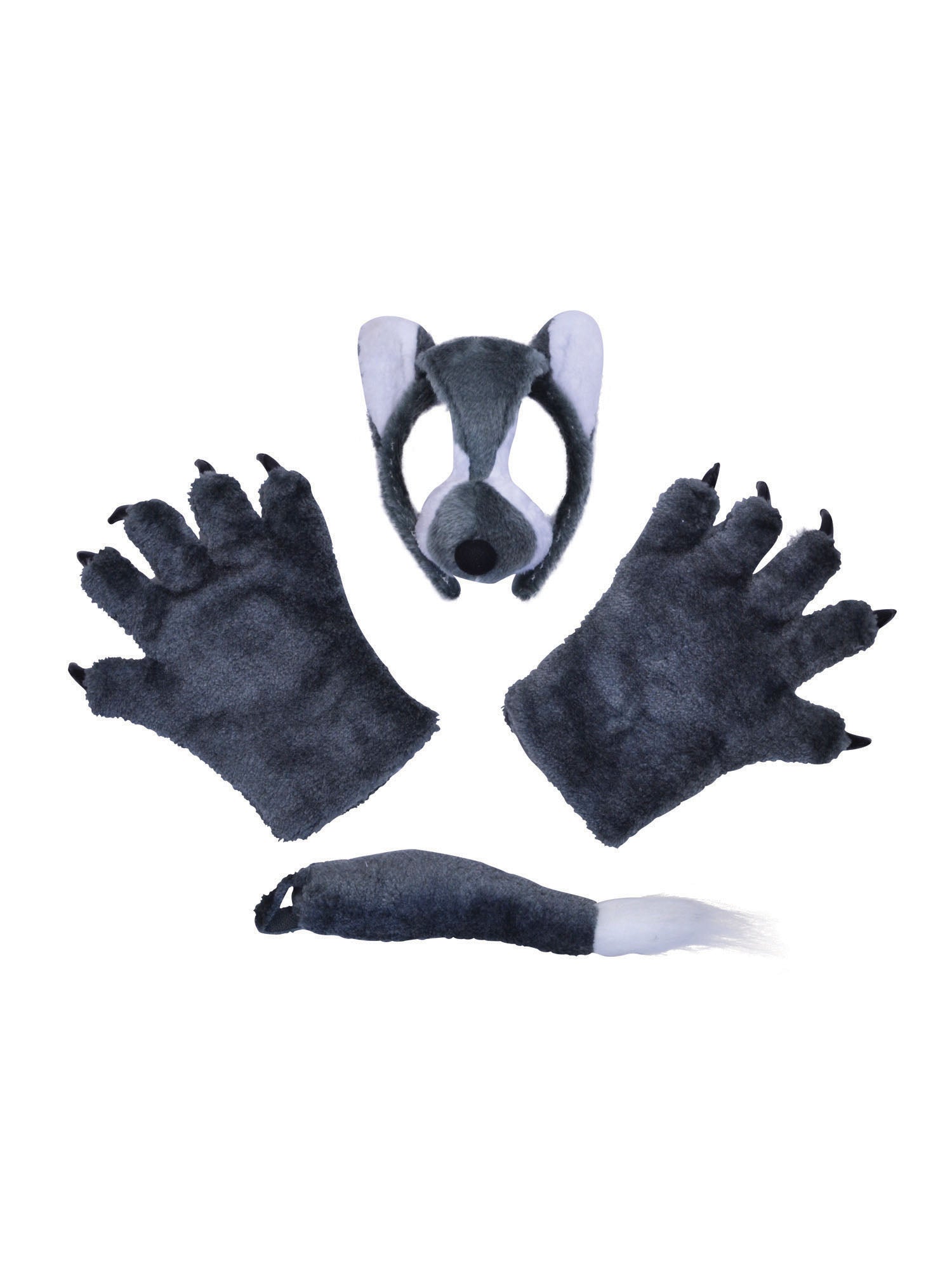 Wolf, Multi, Generic, Disguise Set, One Size, Front