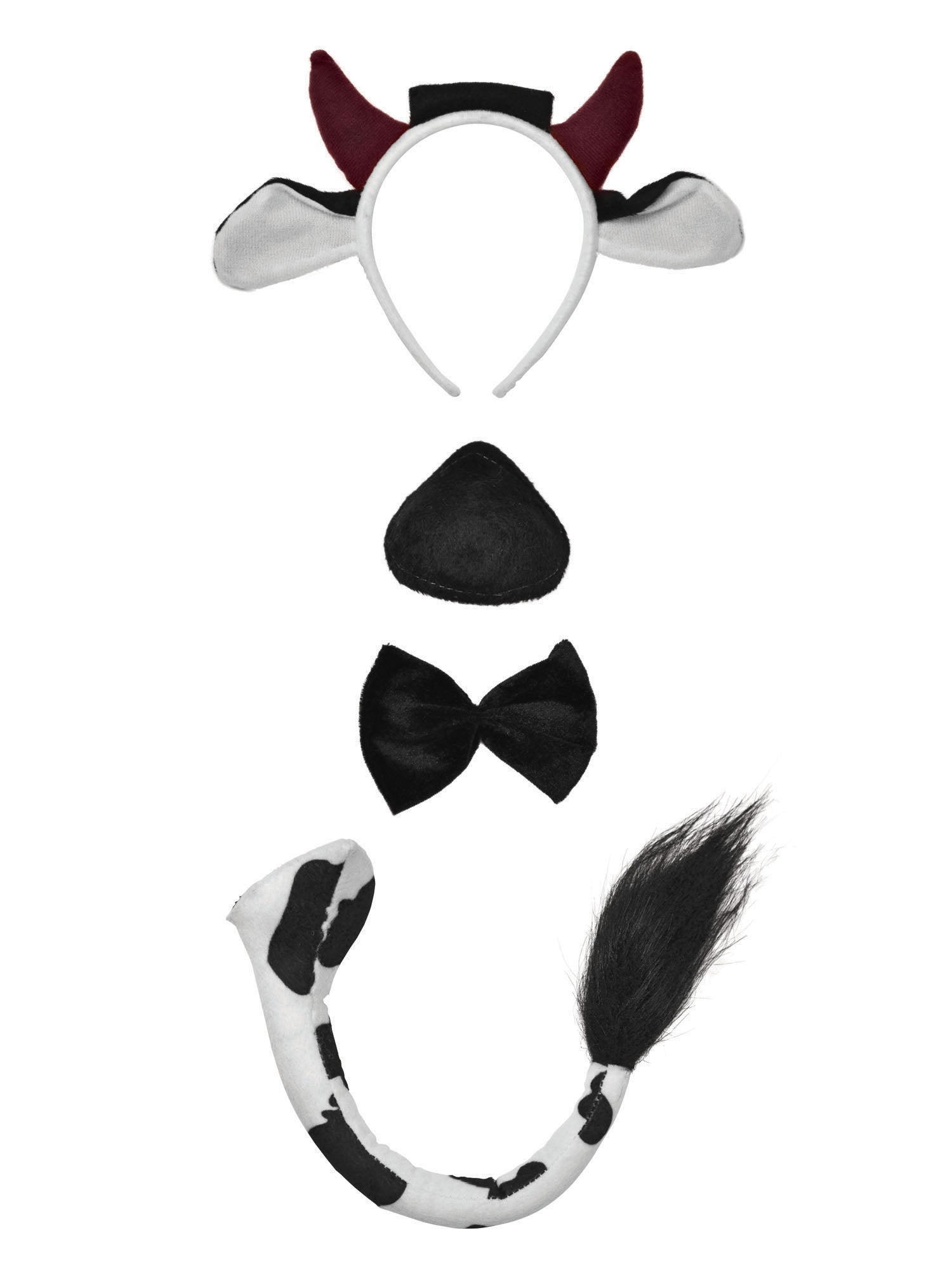 Cow, Multi, Generic, Disguise Set, One Size, Front