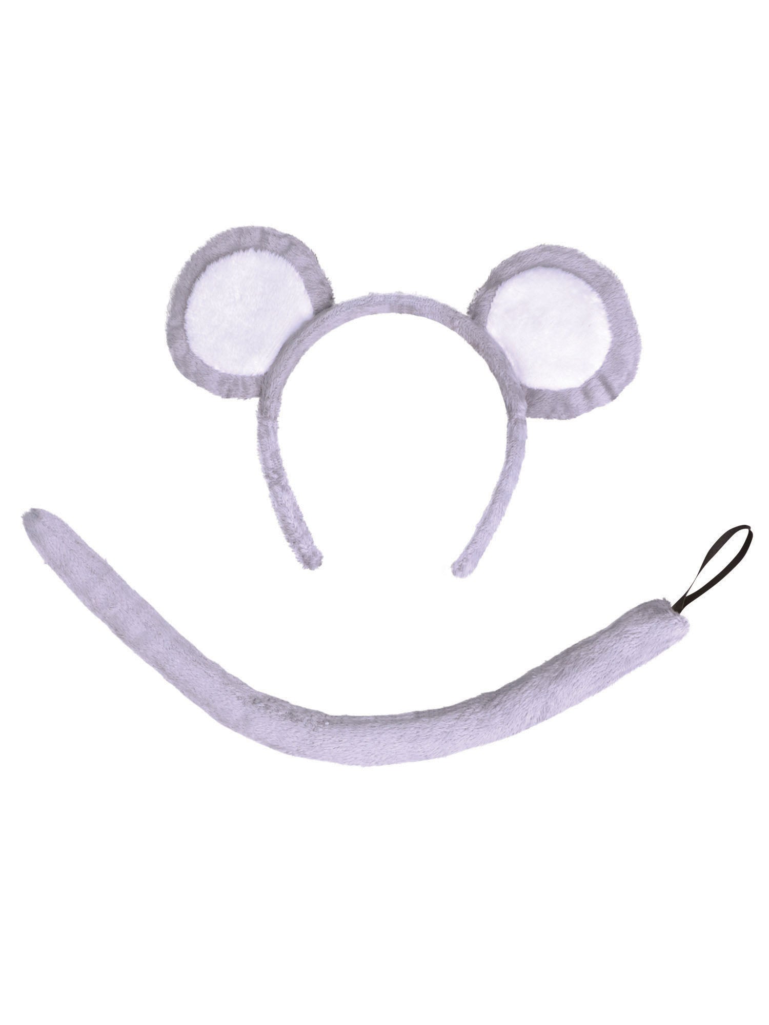 Mouse, Grey, Generic, Disguise Set, One Size, Back