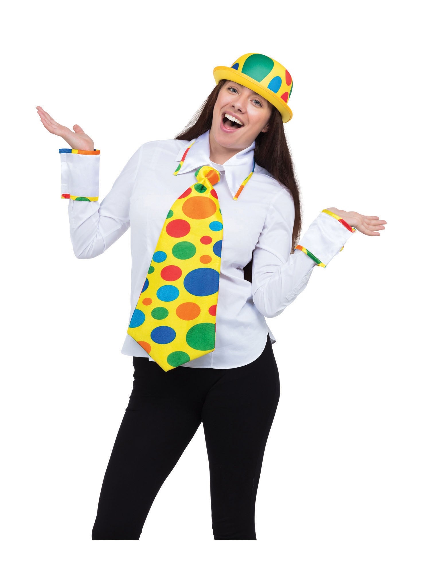 Clown, Multi, Generic, Disguise Set, One Size, Front