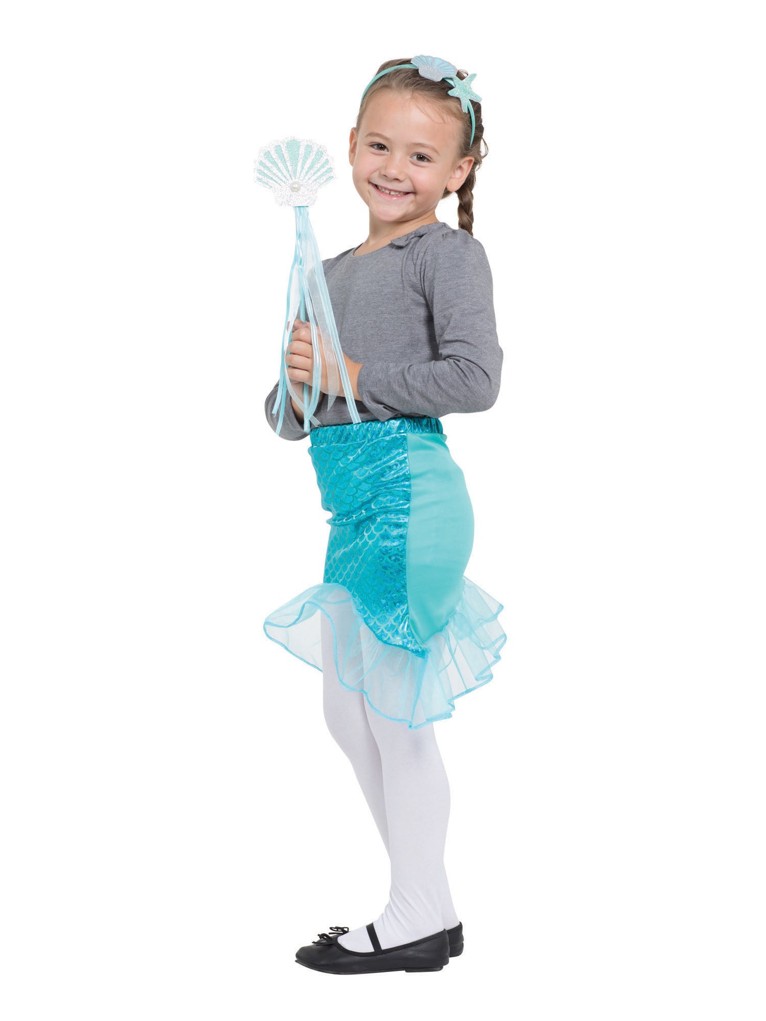 Mermaid, Multi, Forum, Disguise Set, One Size, Side