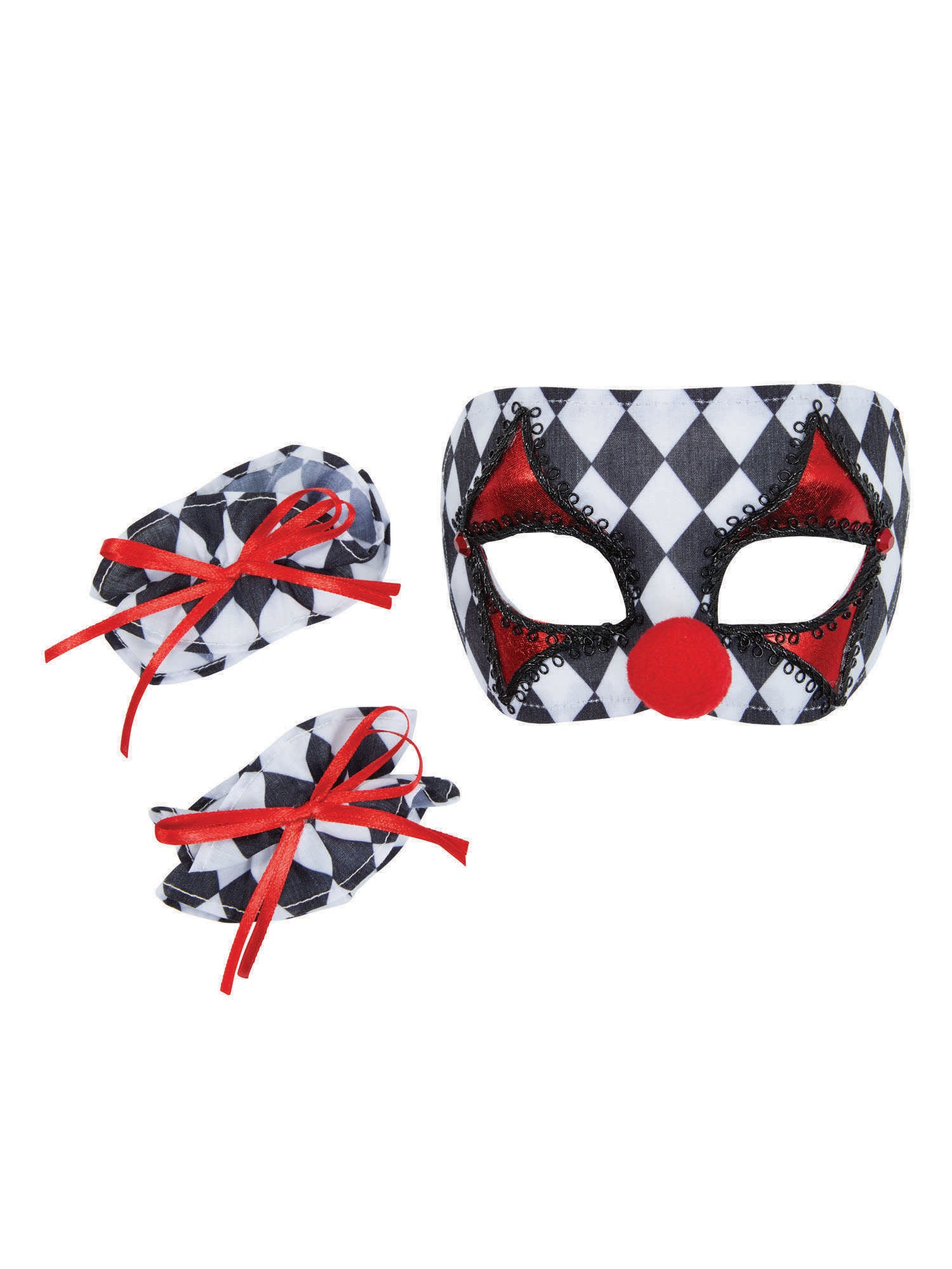 Clown, Multi, Generic, Disguise Set, One Size, Front
