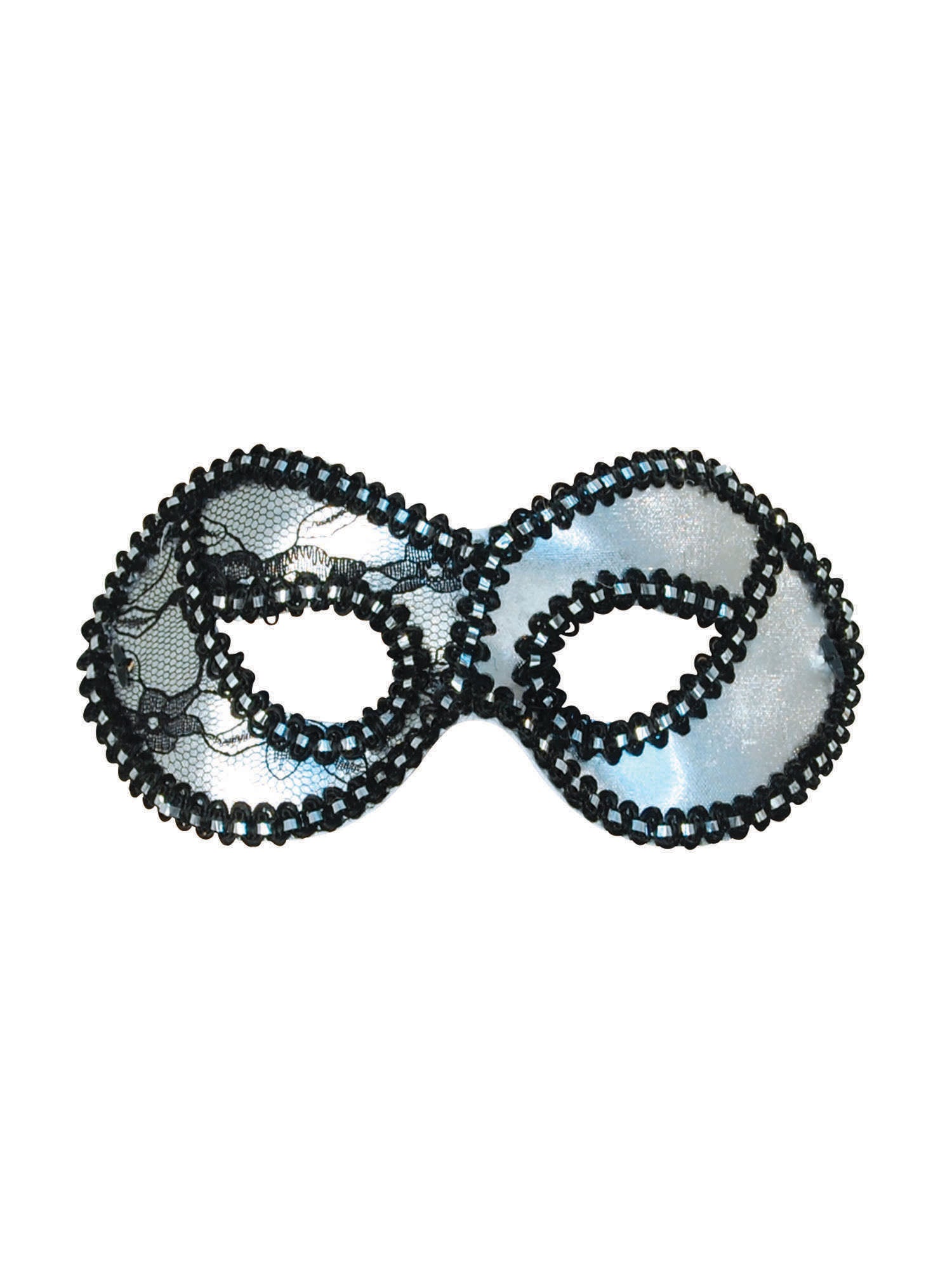 Eye Mask, Metallic Silver, Generic, Mask, One Size, Front