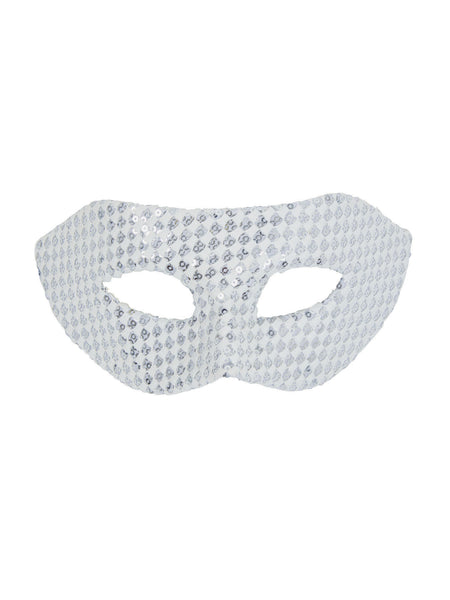 White Sequin Eyemask
