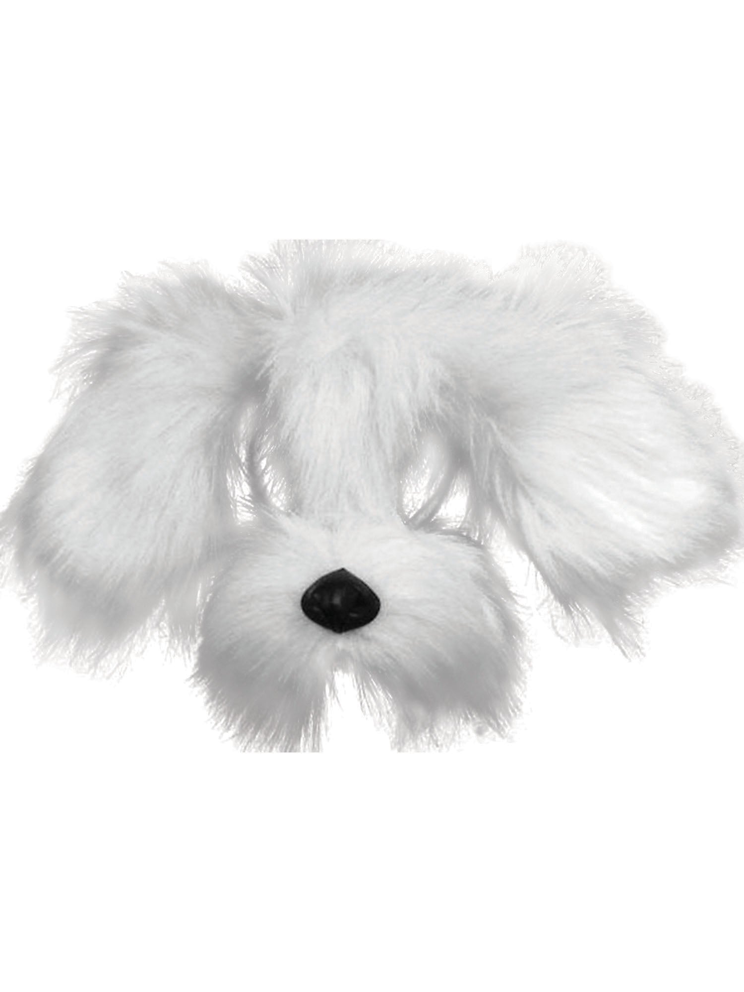 Dog, White, Generic, Mask, One Size, Front