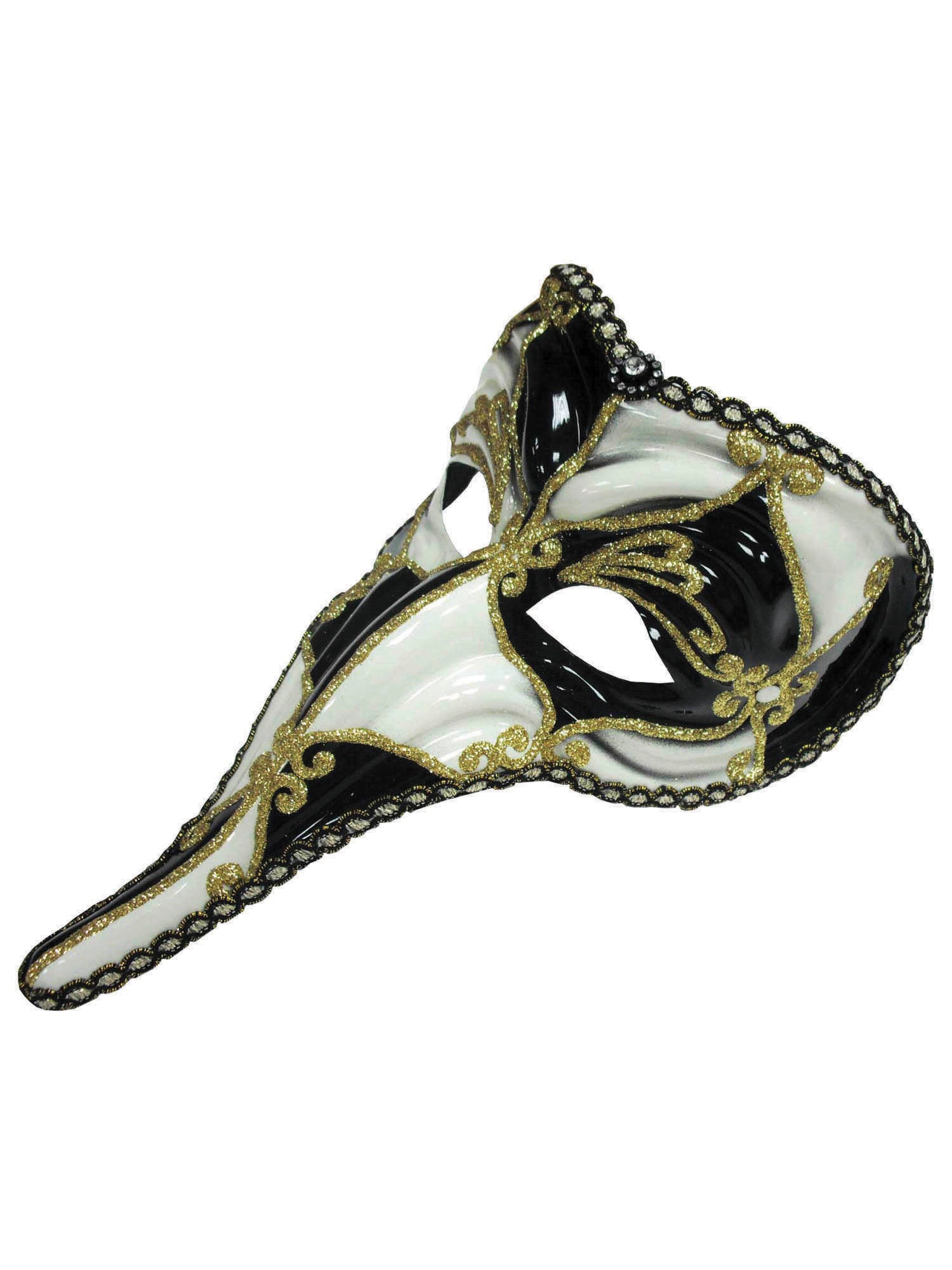 Venetian, muli-colored, Generic, Mask, One Size, Front