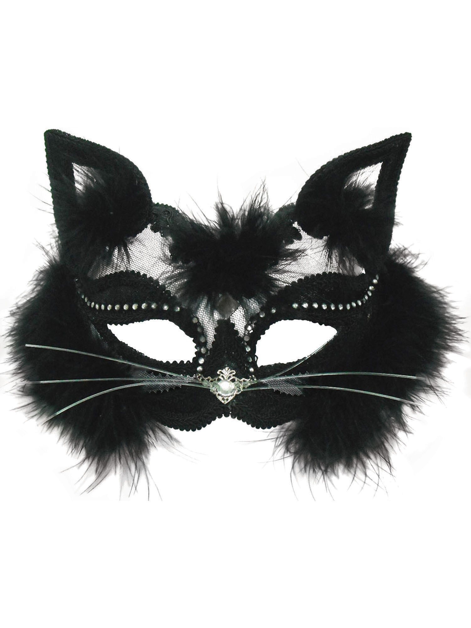 Cat, Multi, Generic, Mask, One Size, Back