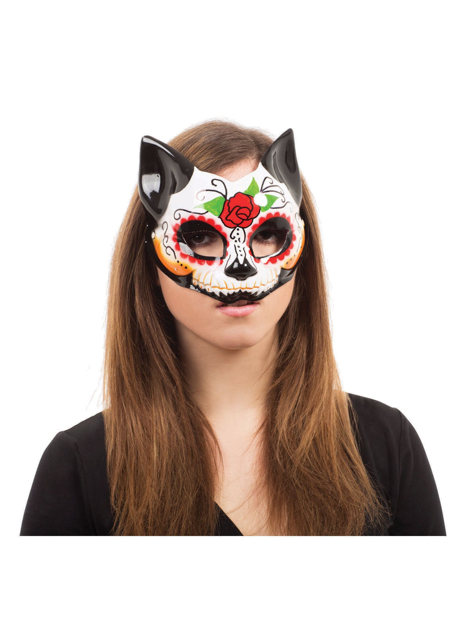 Day Of The Dead, Multi, Generic, Mask, One Size, Front