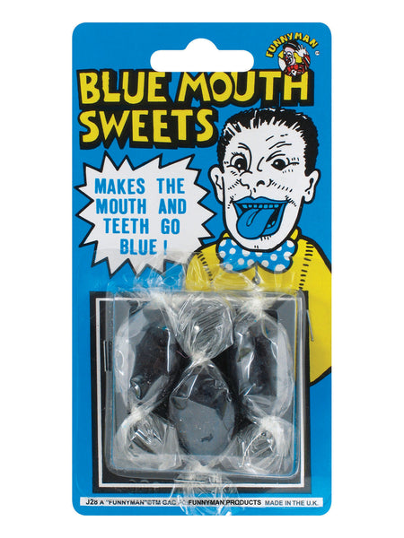 Blue Mouth Sweets Pack of 12