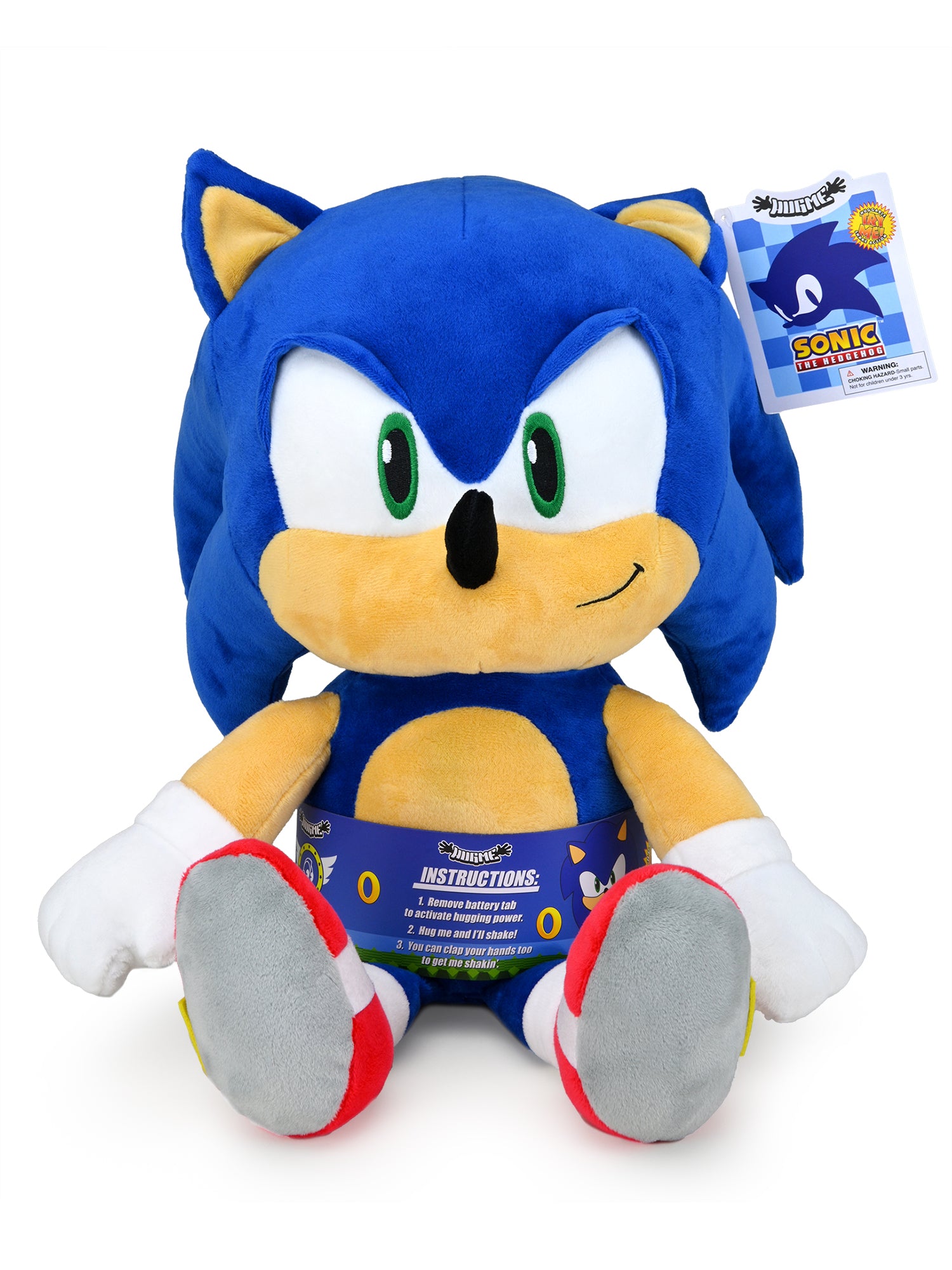Sonic The Hedgehog Hugme Vibrating Soft Toy