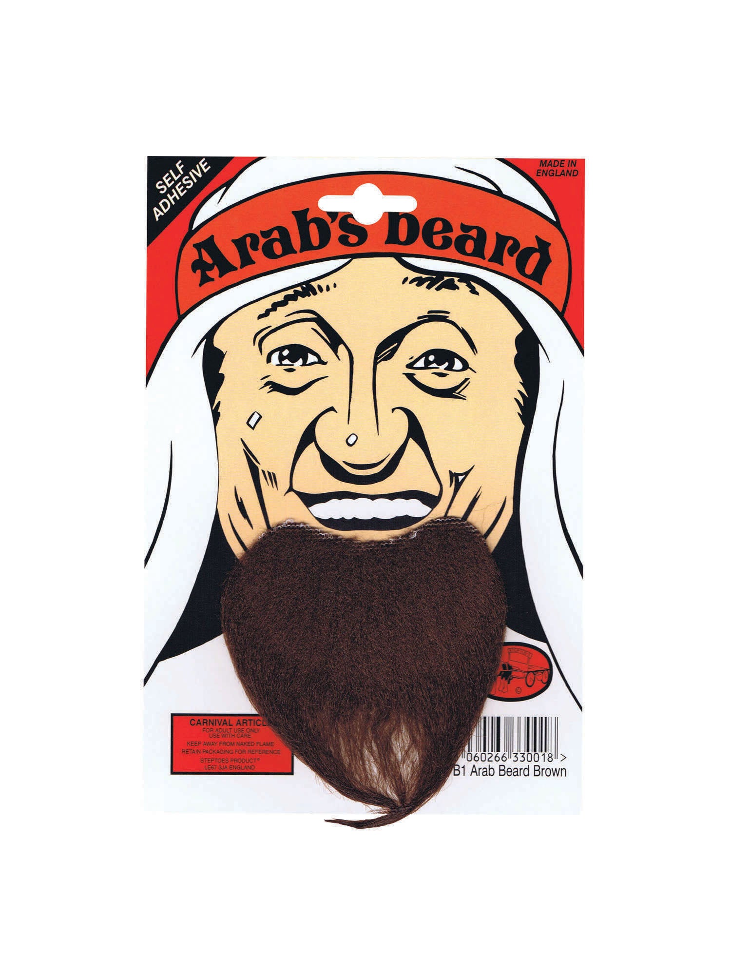 Beard, Brown, Generic, Disguise Set, , Front