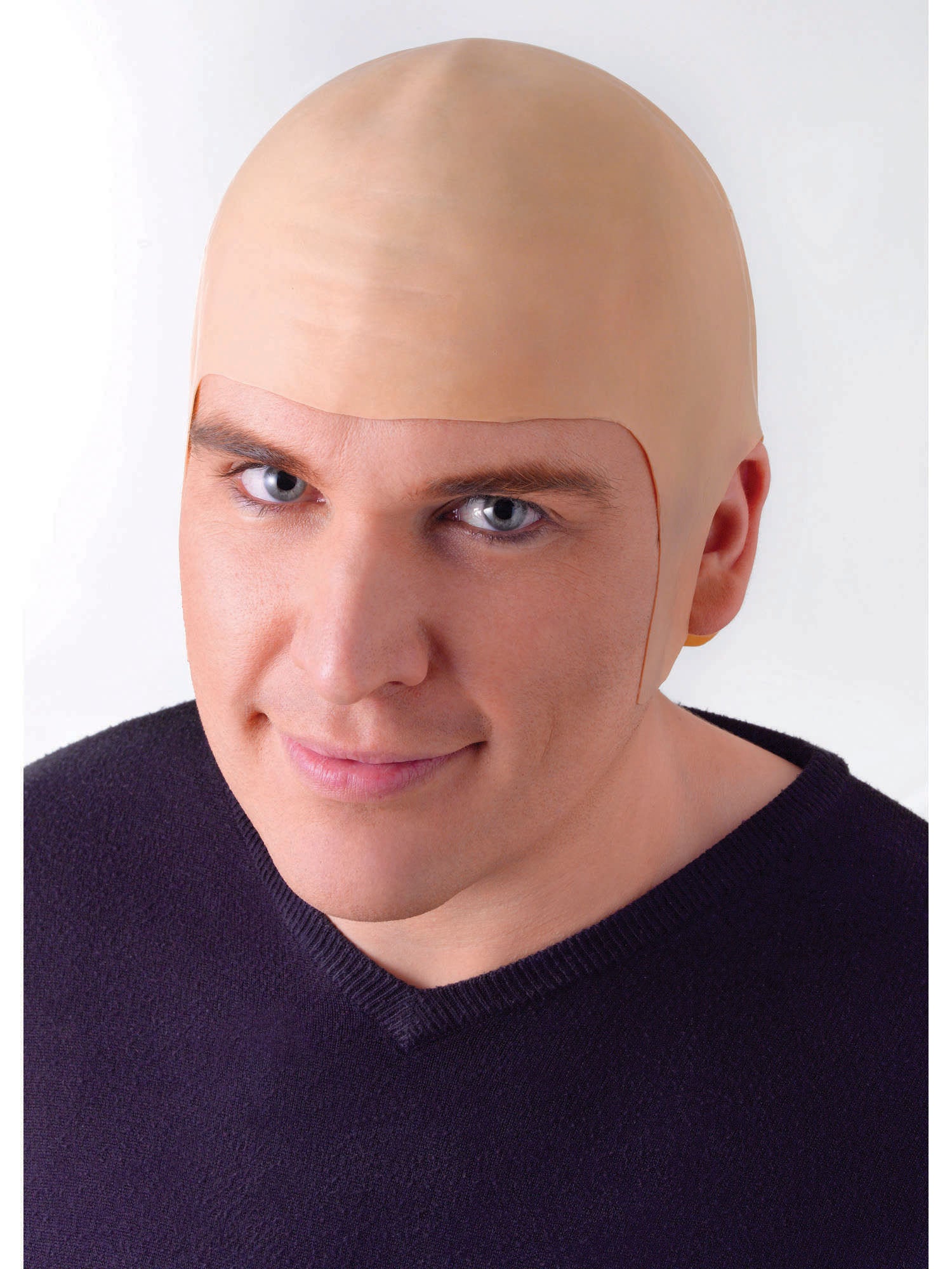 Bald, Multi, Generic, Costume Headwear, One Size, Front